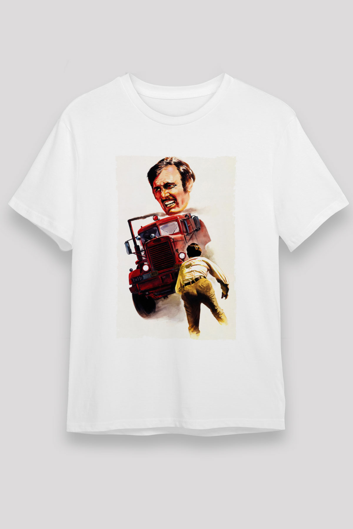 Belâ (Duel) Baskılı Beyaz Tshirt