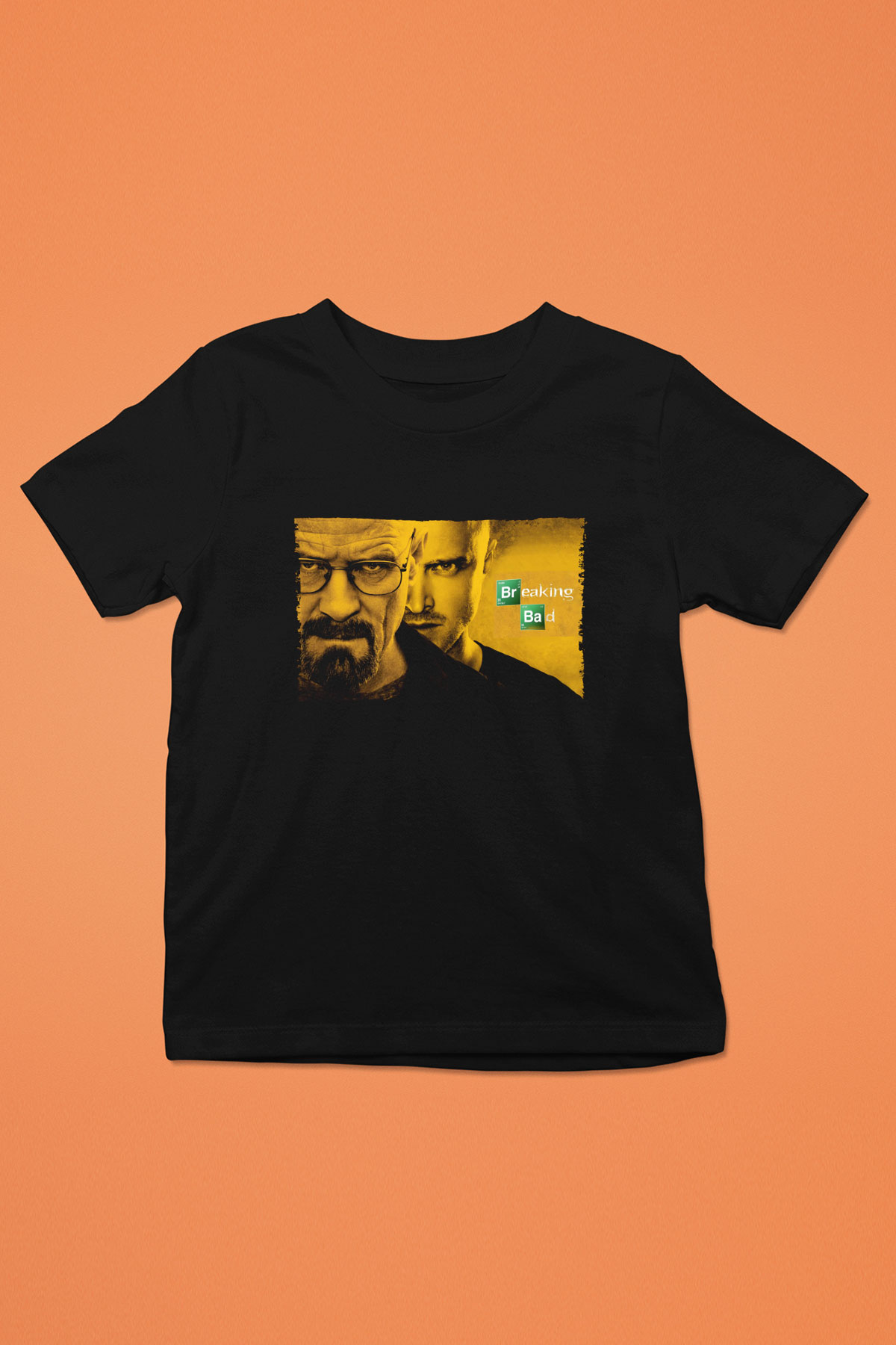 Unisex Breaking Bad Siyah Çocuk Unisex Tshirt