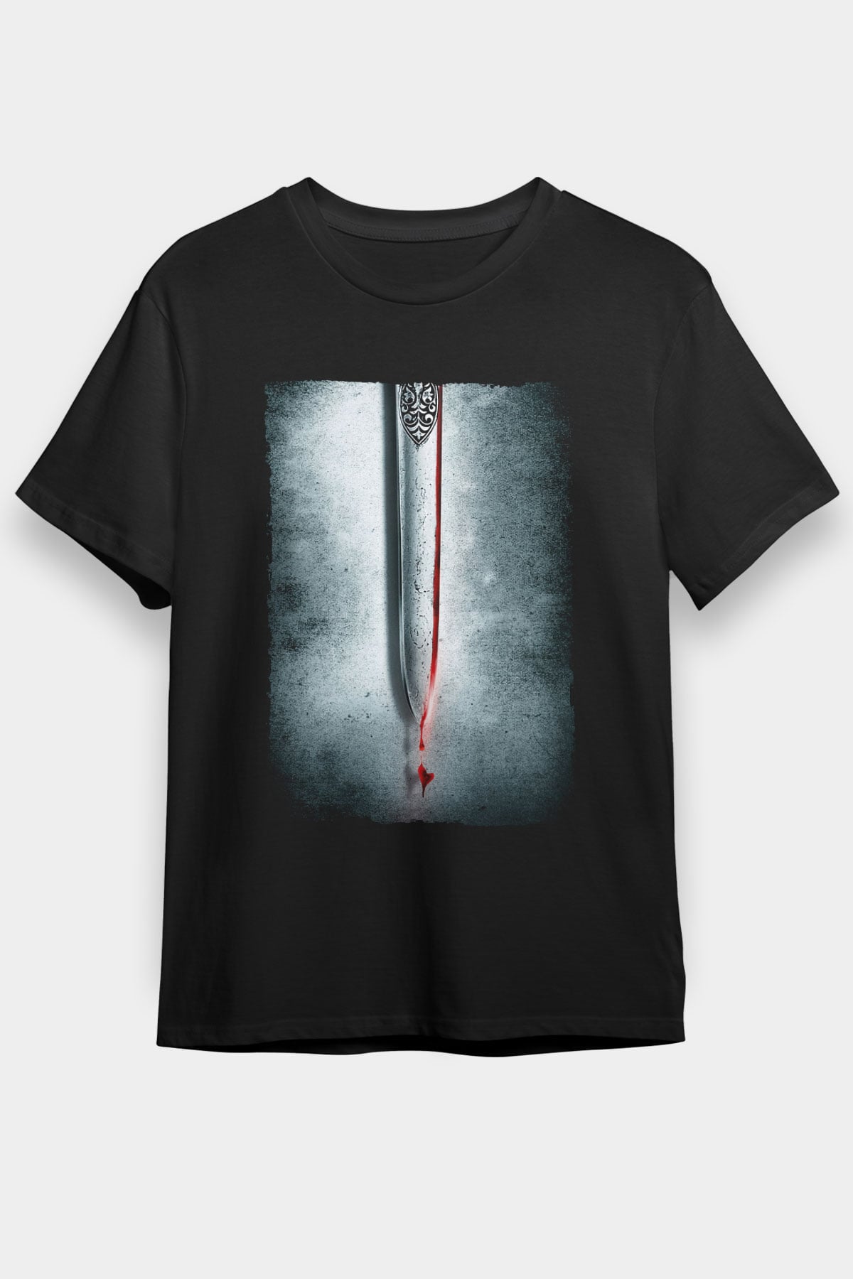 Cesur Yürek (Braveheart) Baskılı Siyah T-shirt