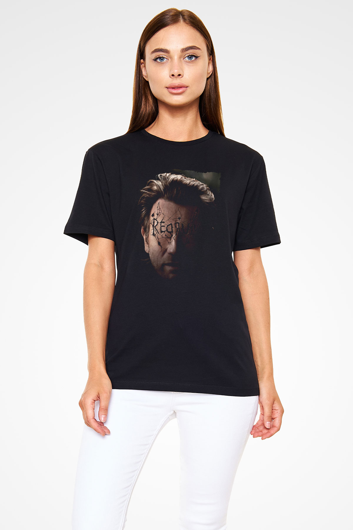 Doktor Uyku (Doctor Sleep) Baskılı Siyah Tshirt
