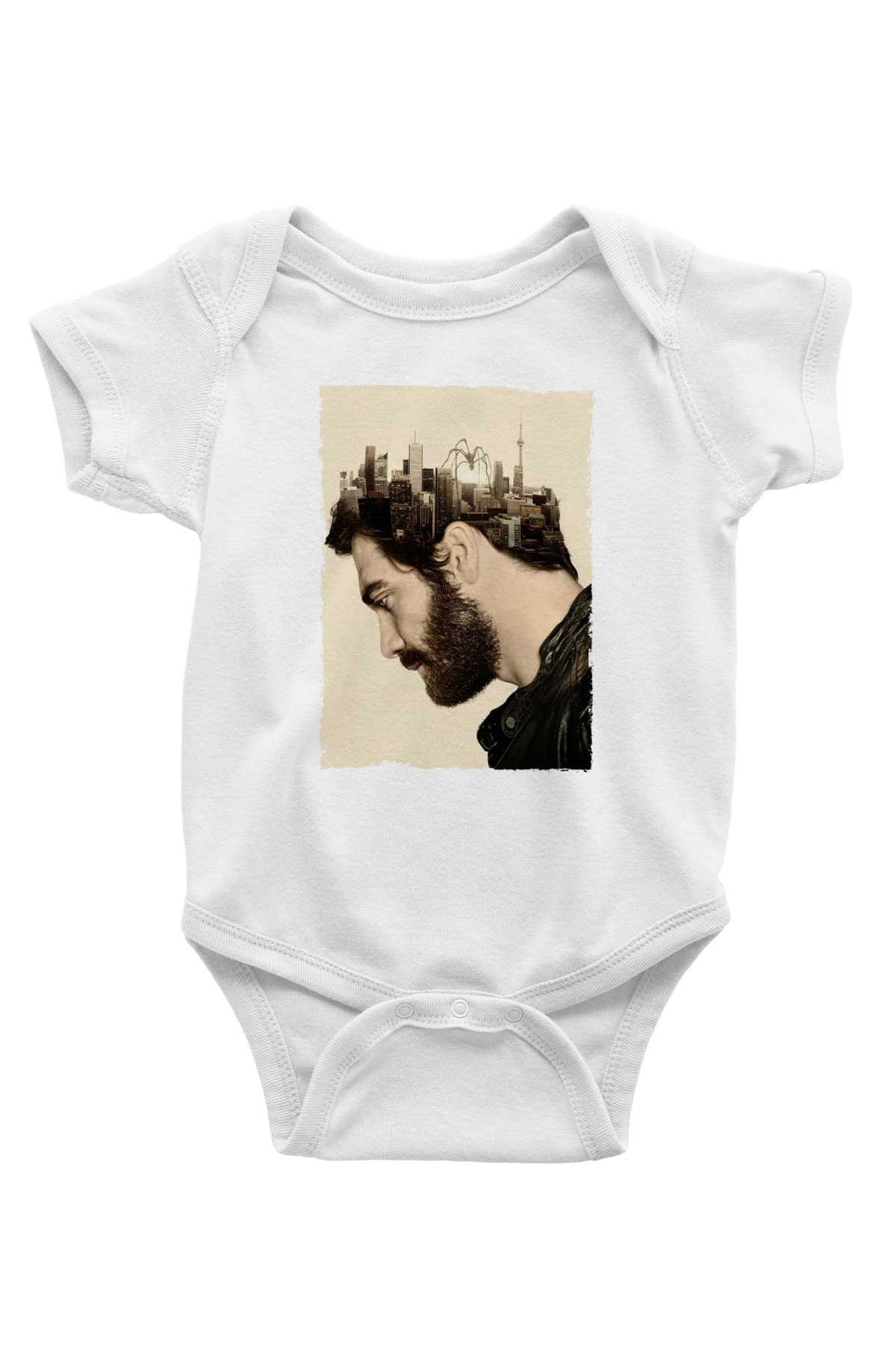 Unisex Düşman (Enemy) Baskılı Bebek Body - Zıbın