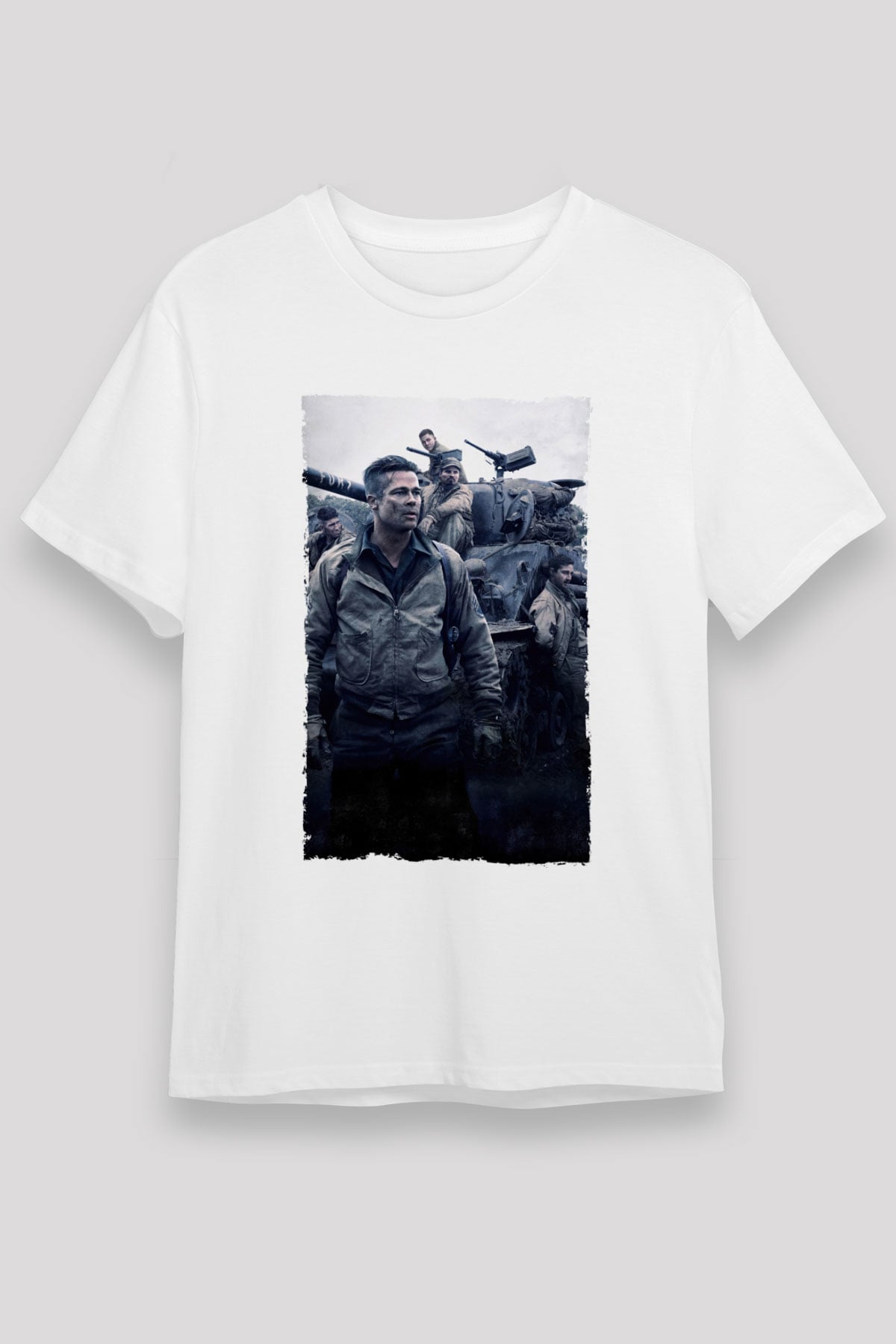 Fury Baskılı Beyaz Tshirt