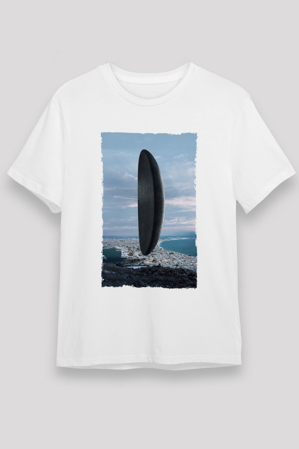 Geliş Arrival Baskılı Beyaz Tshirt