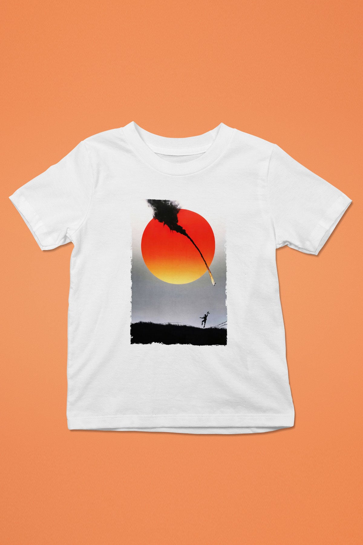 Unisex Güneş İmparatorluğu (Empire of the Sun) Baskılı Beyaz Çocuk Tshirt