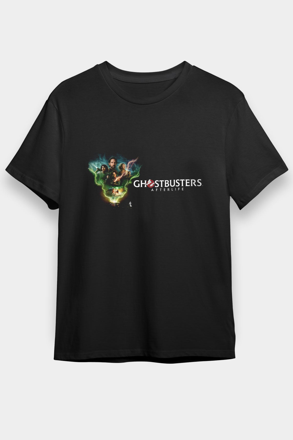 Hayalet Avcıları Öteki Dünya (Ghostbusters Afterlife) Baskılı Siyah Tshirt