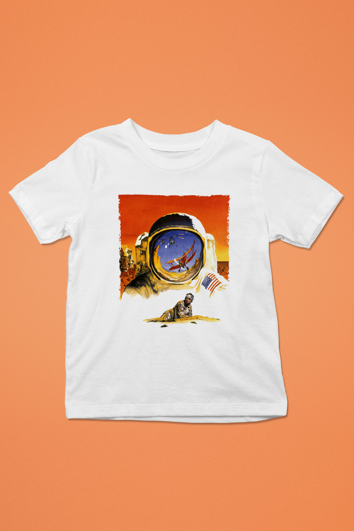 Unisex Hükmedenler - Capricorn Baskılı Beyaz Çocuk Tshirt