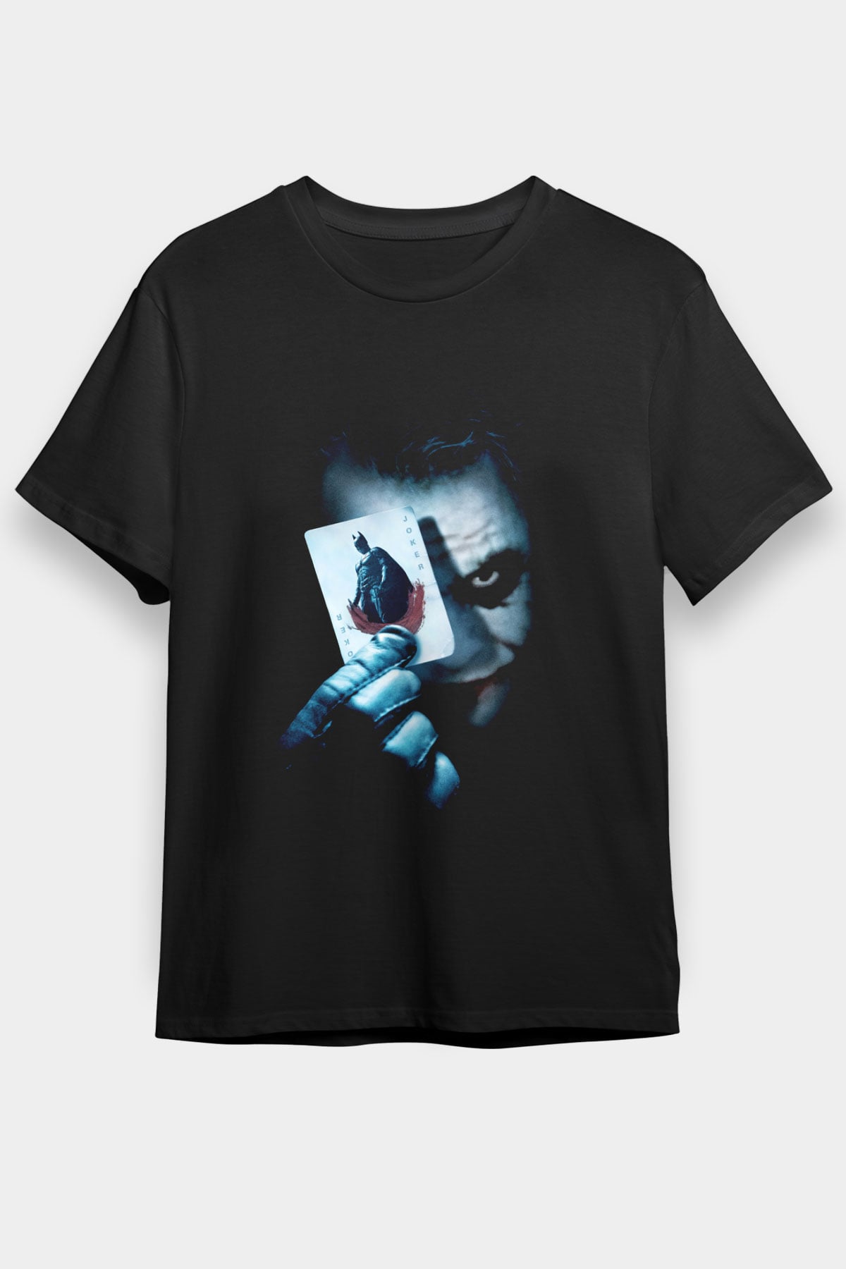 Joker Baskılı Siyah T-Shirt