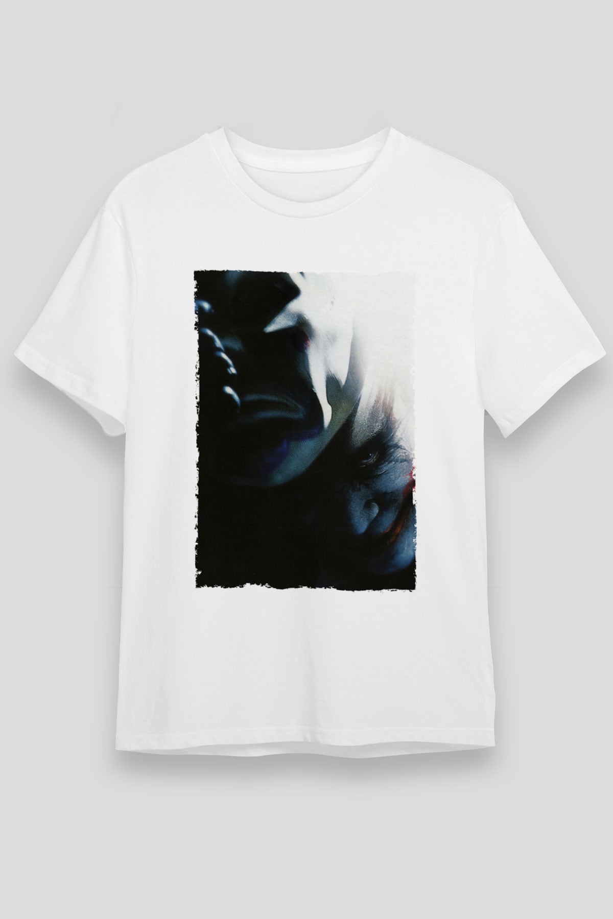 Kara Şövalye (The Dark Knight) Baskılı Beyaz T-shirt