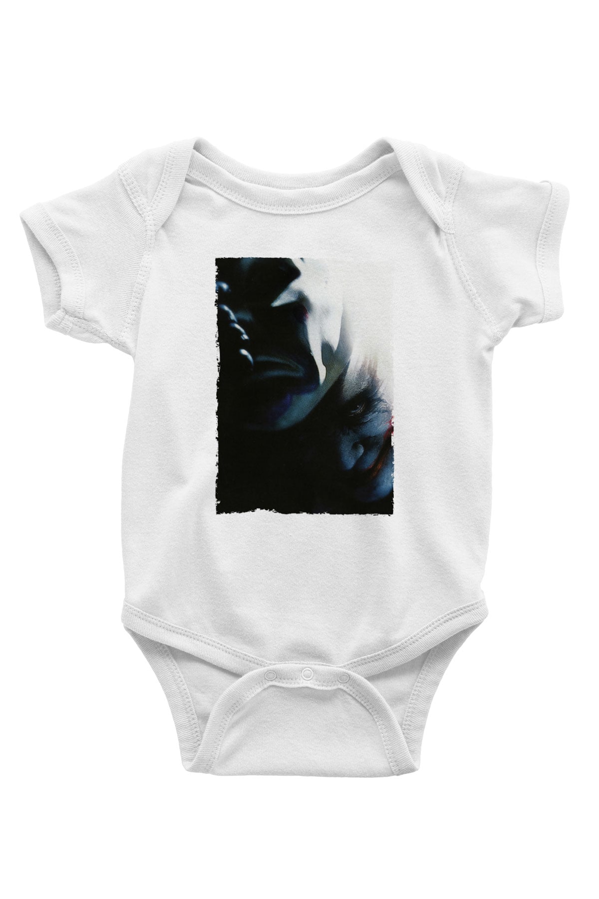 Unisex Kara Şövalye (The Dark Knight) Baskılı Bebek Body - Zıbın