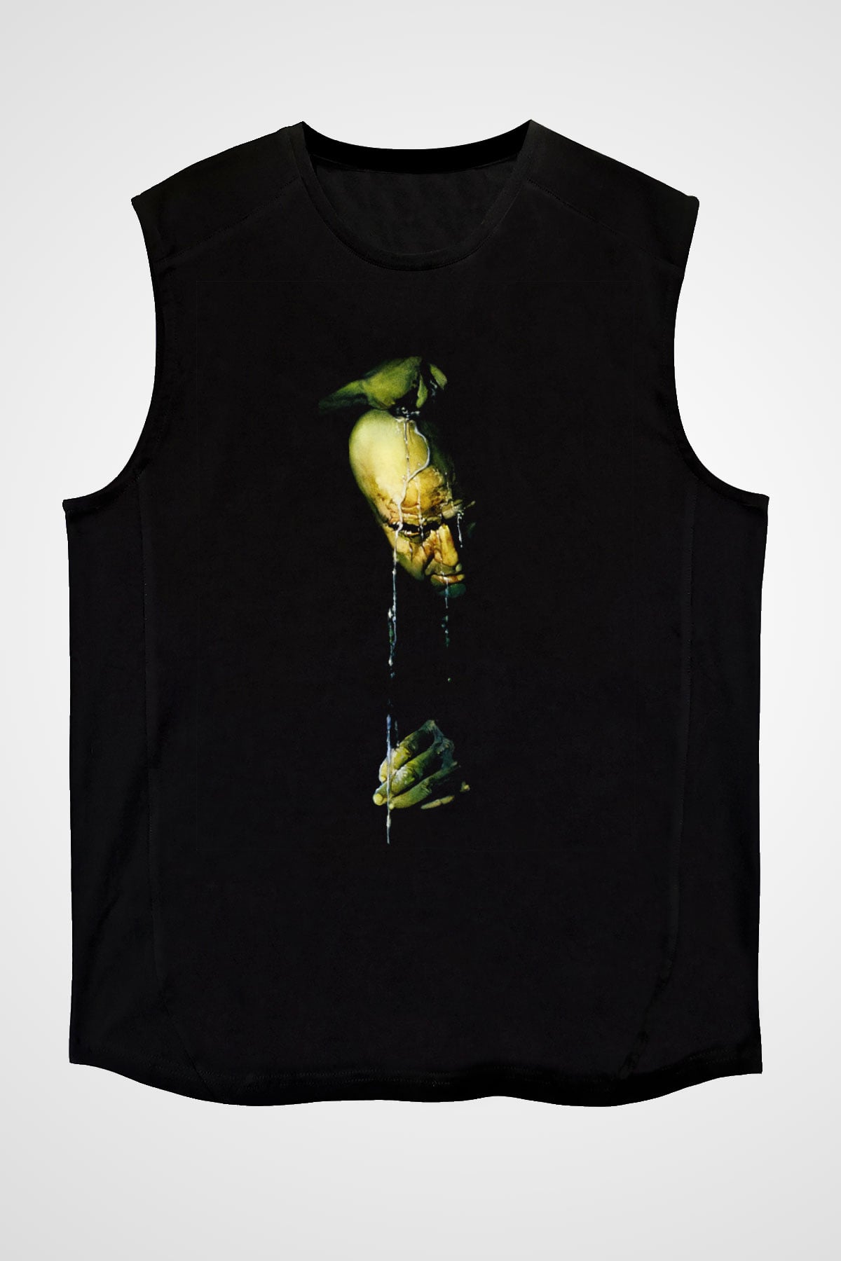 Unisex Kıyamet (Apocalypse Now) Baskılı Siyah Kolsuz Tshirt