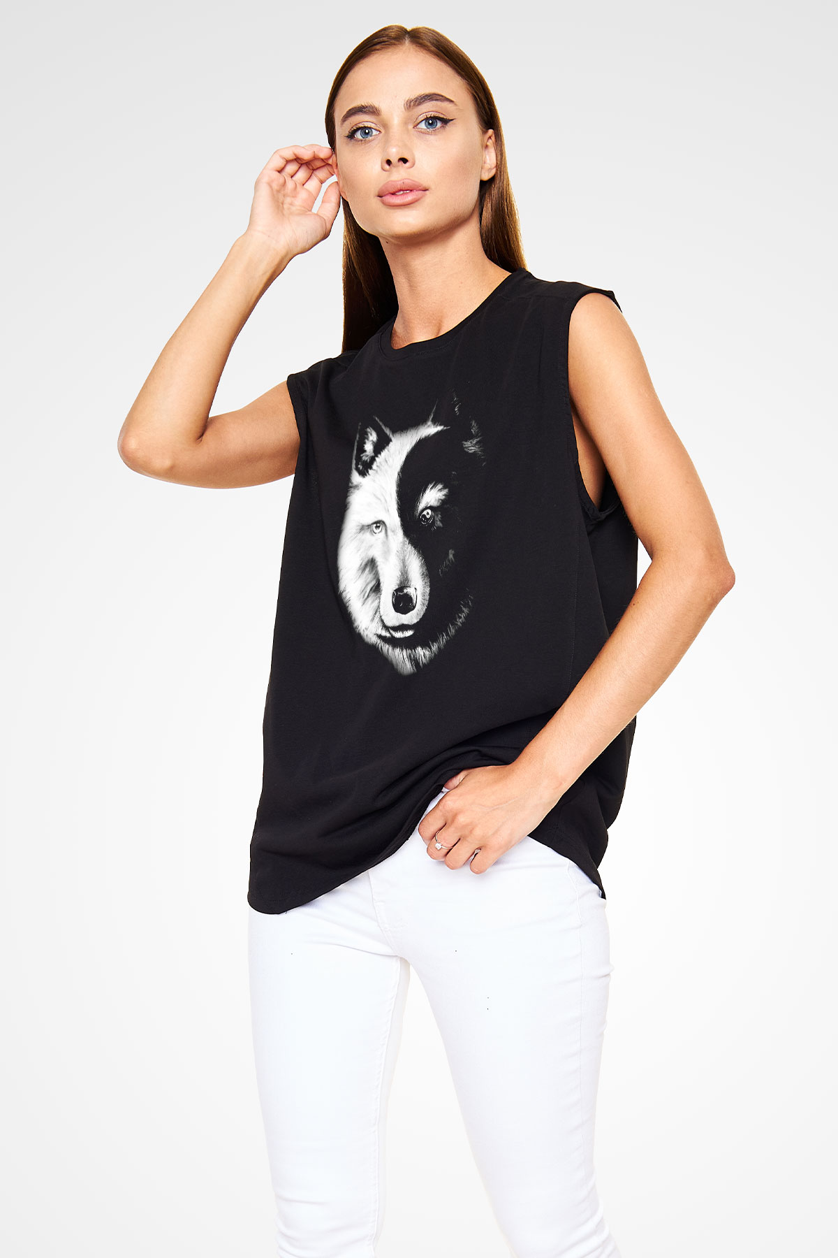 Unisex Kolsuz Tişört TSR496