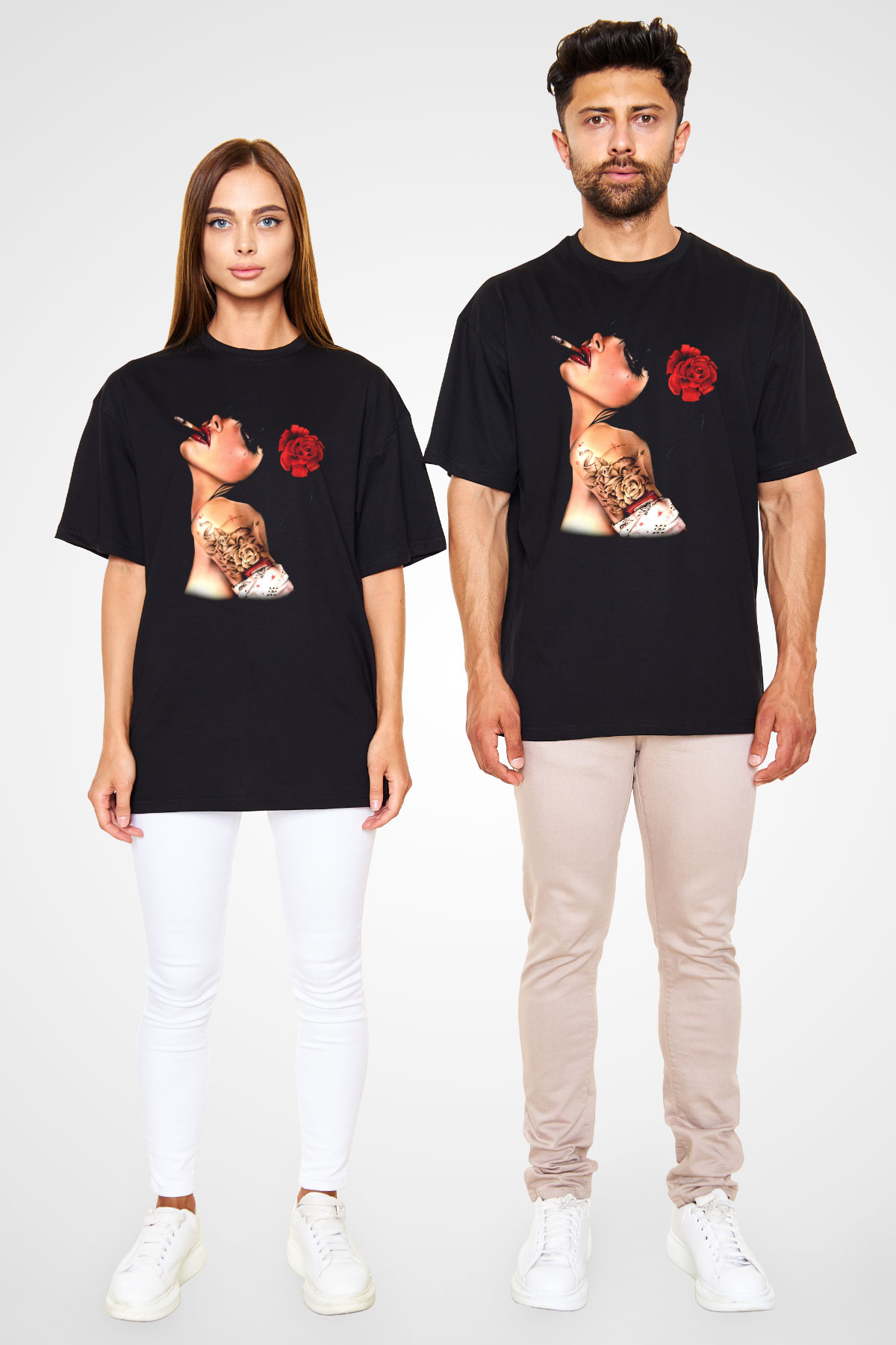 Unisex Oversize Tişört TSR129