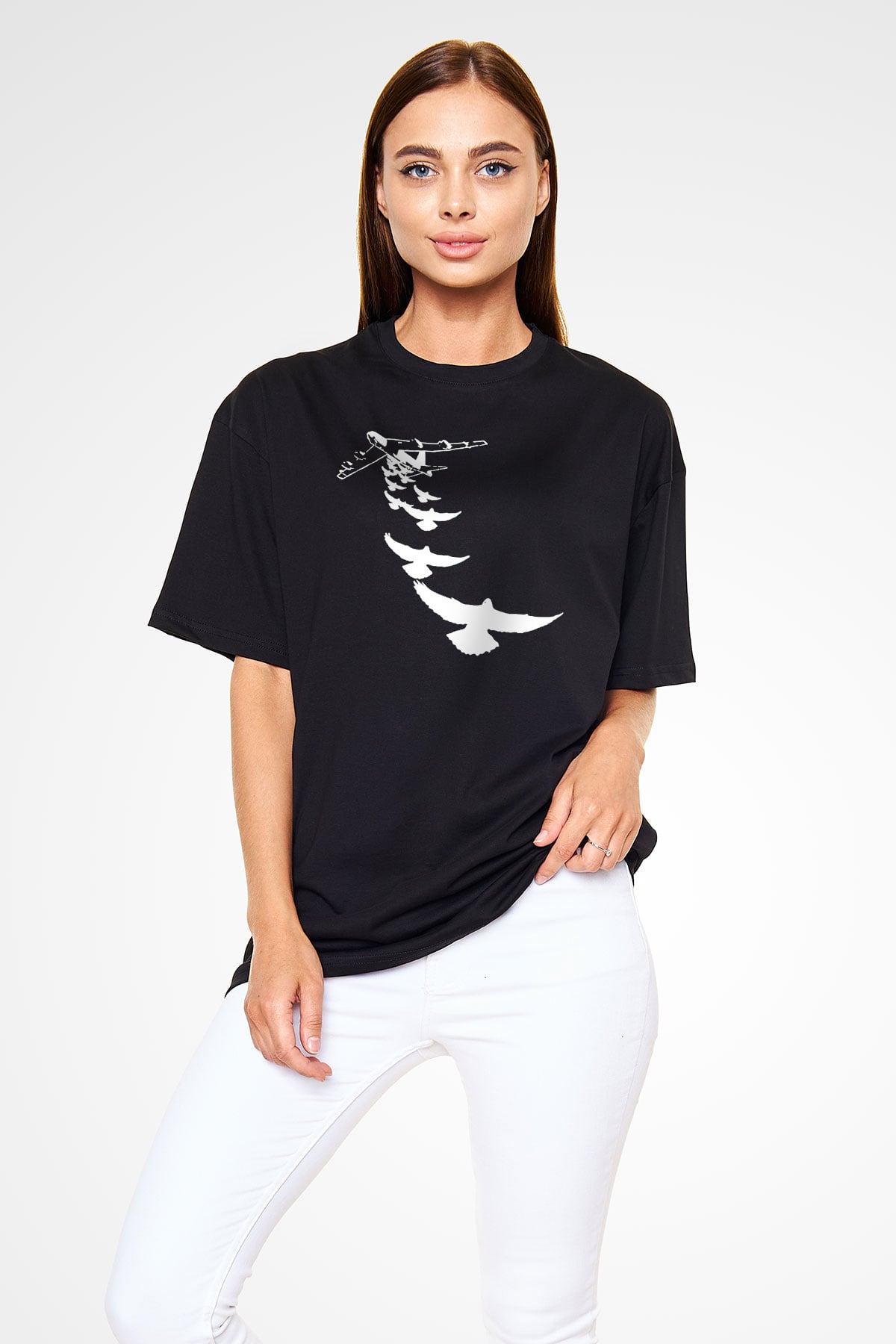 Unisex Oversize Tişört TSR412