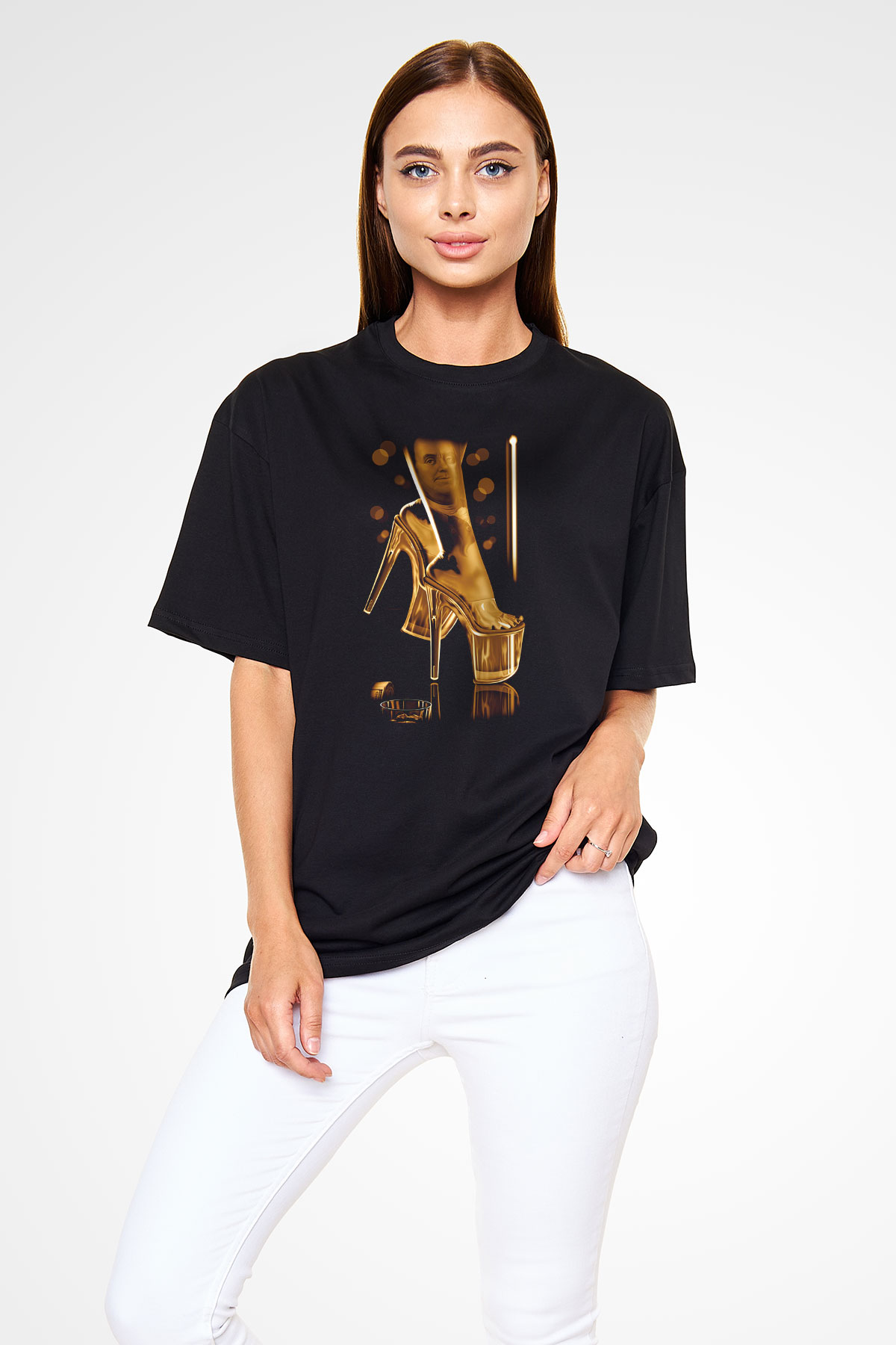 Unisex Oversize Tişört TSR6