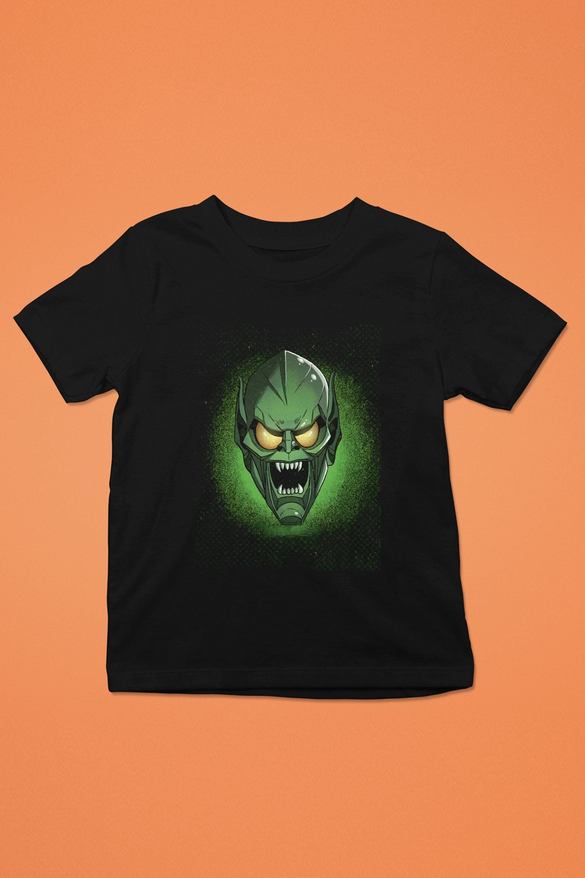Unisex Sinister Six Baskılı Siyah Çocuk Tshirt
