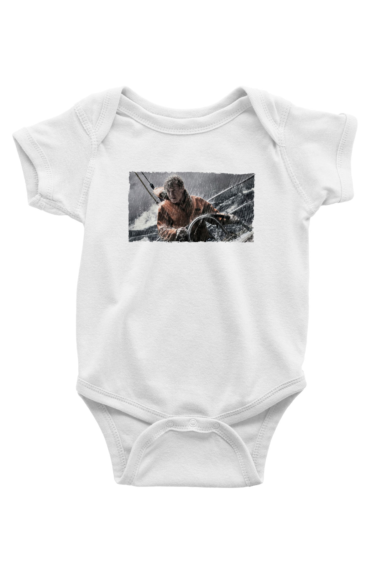 Unisex Sona Doğru - All Is Lost Baskılı Bebek Body - Zıbın