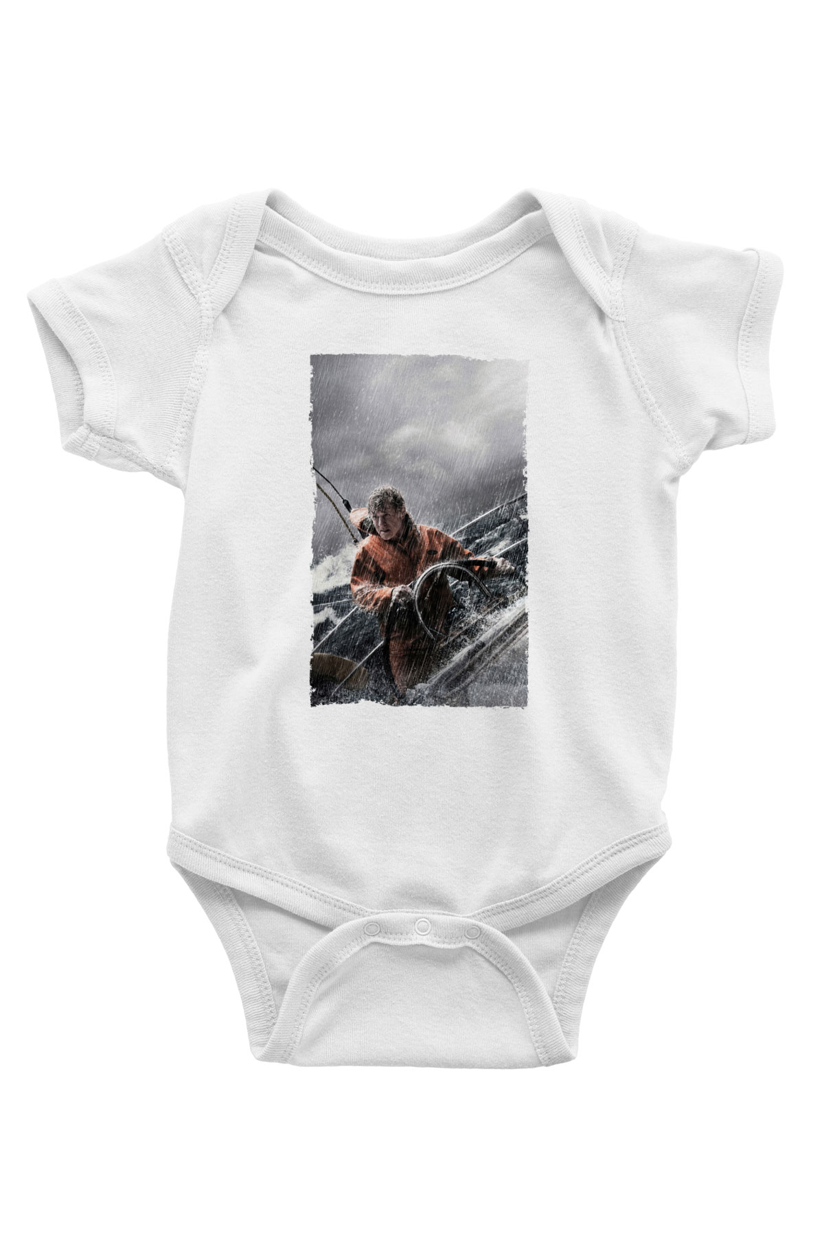 Unisex Sona Doğru - All Is Lost Baskılı Bebek Body - Zıbın