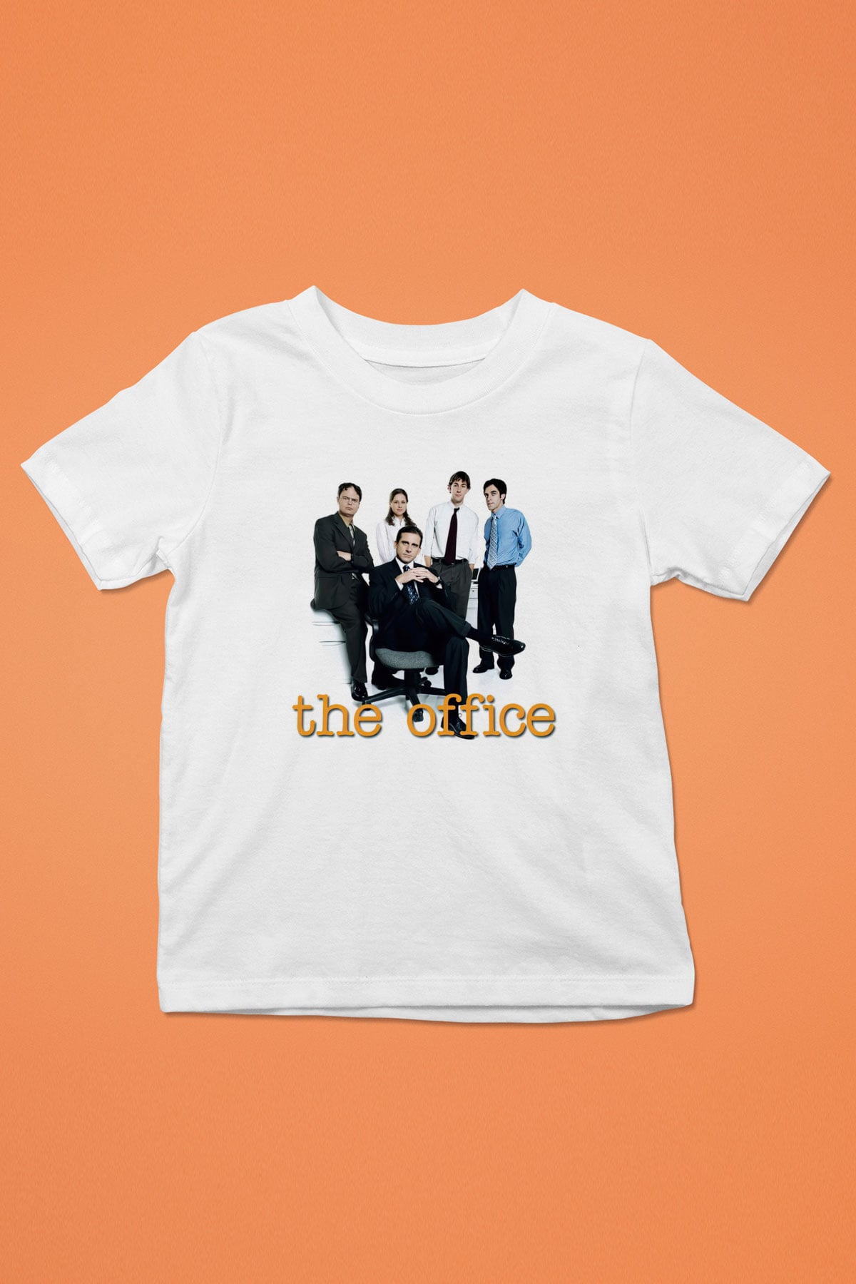 Unisex The Office Baskılı Beyaz Çocuk Tshirt