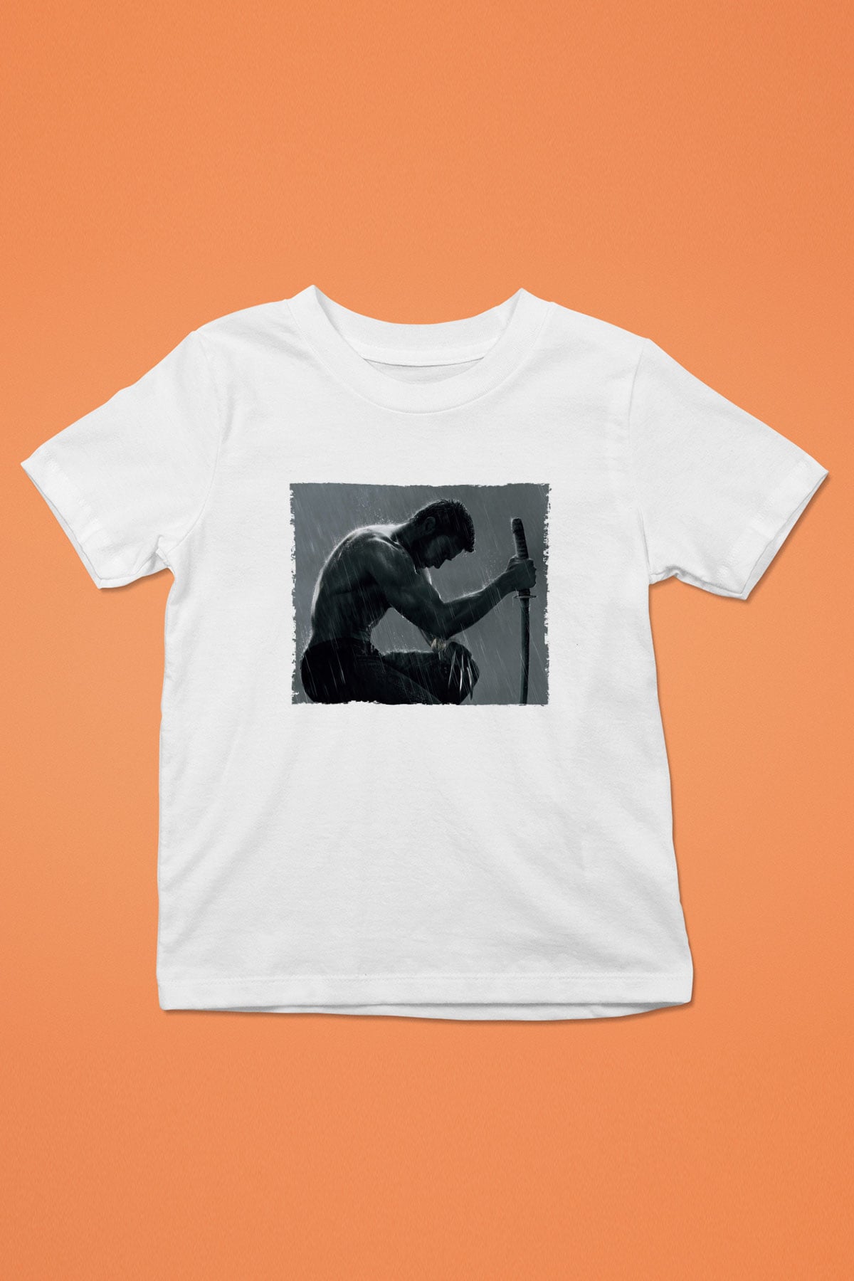 Unisex The Wolverine Baskılı Beyaz Çocuk Tshirt
