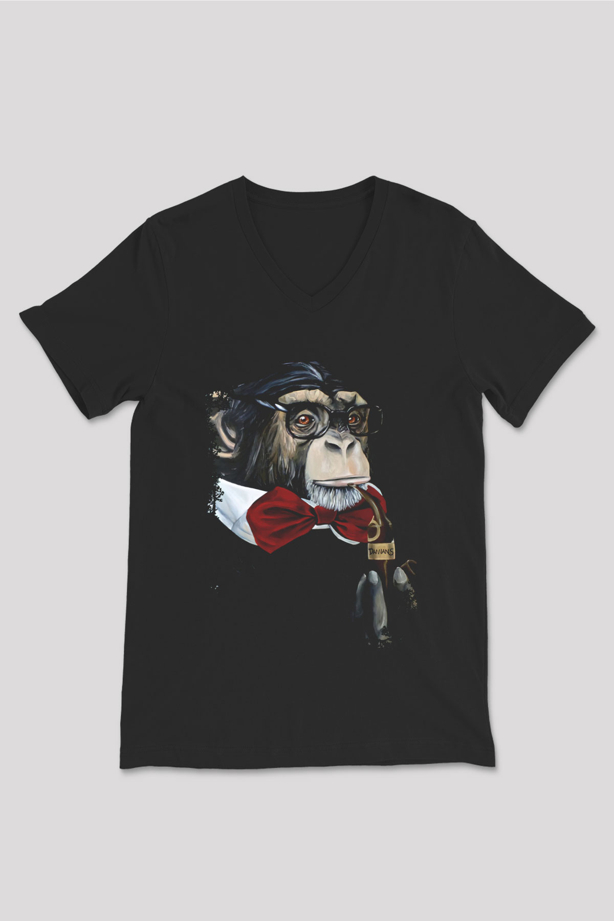 Unisex V Yaka Tişört TSR14