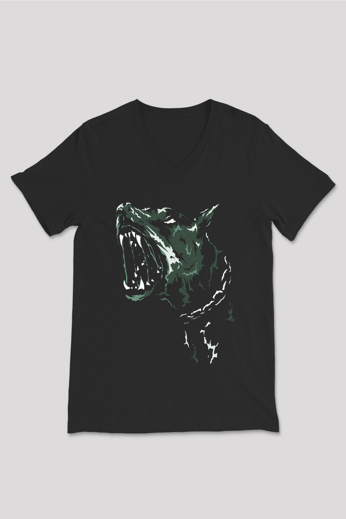 Unisex V Yaka Tişört TSR15
