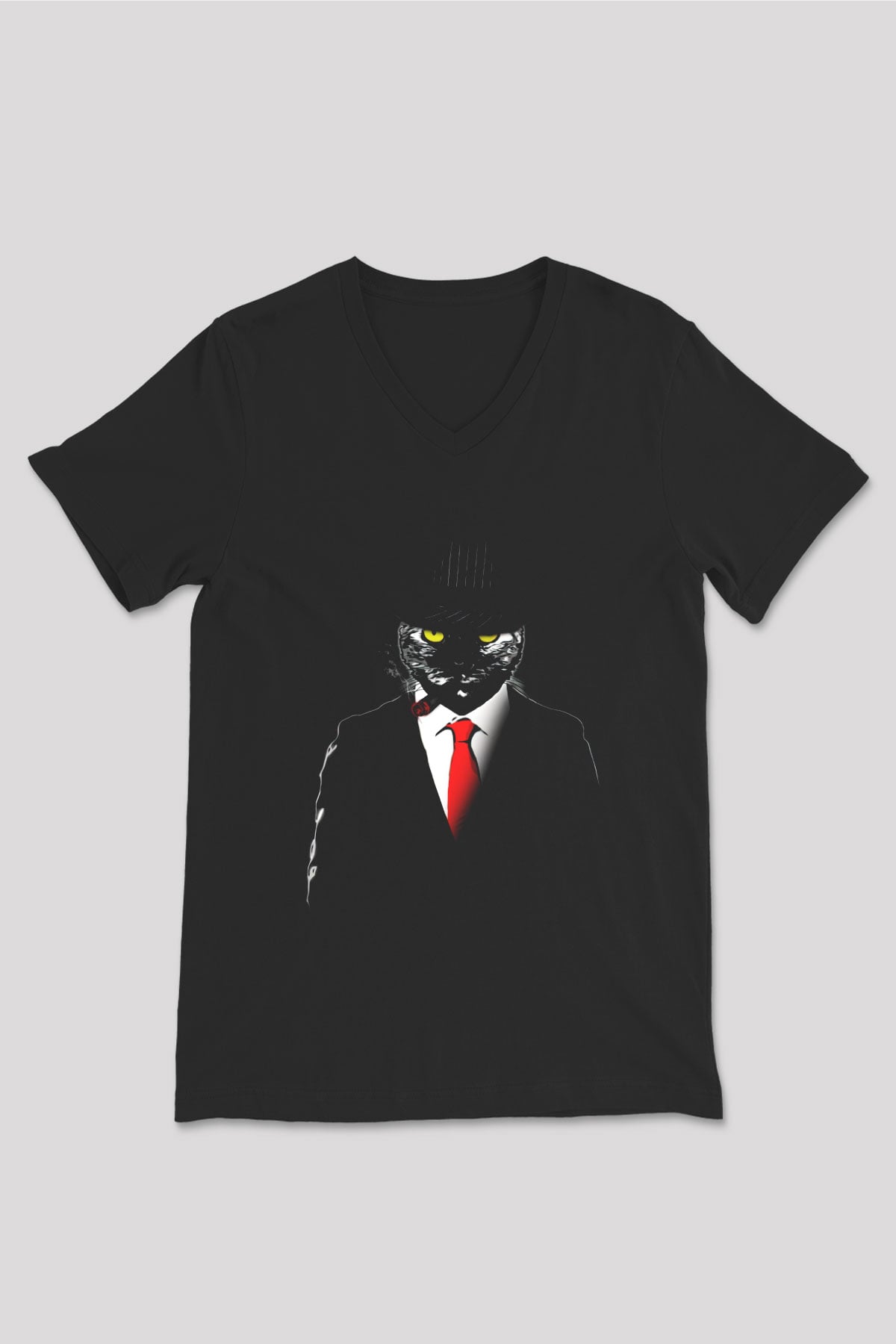 Unisex V Yaka Tişört TSR18