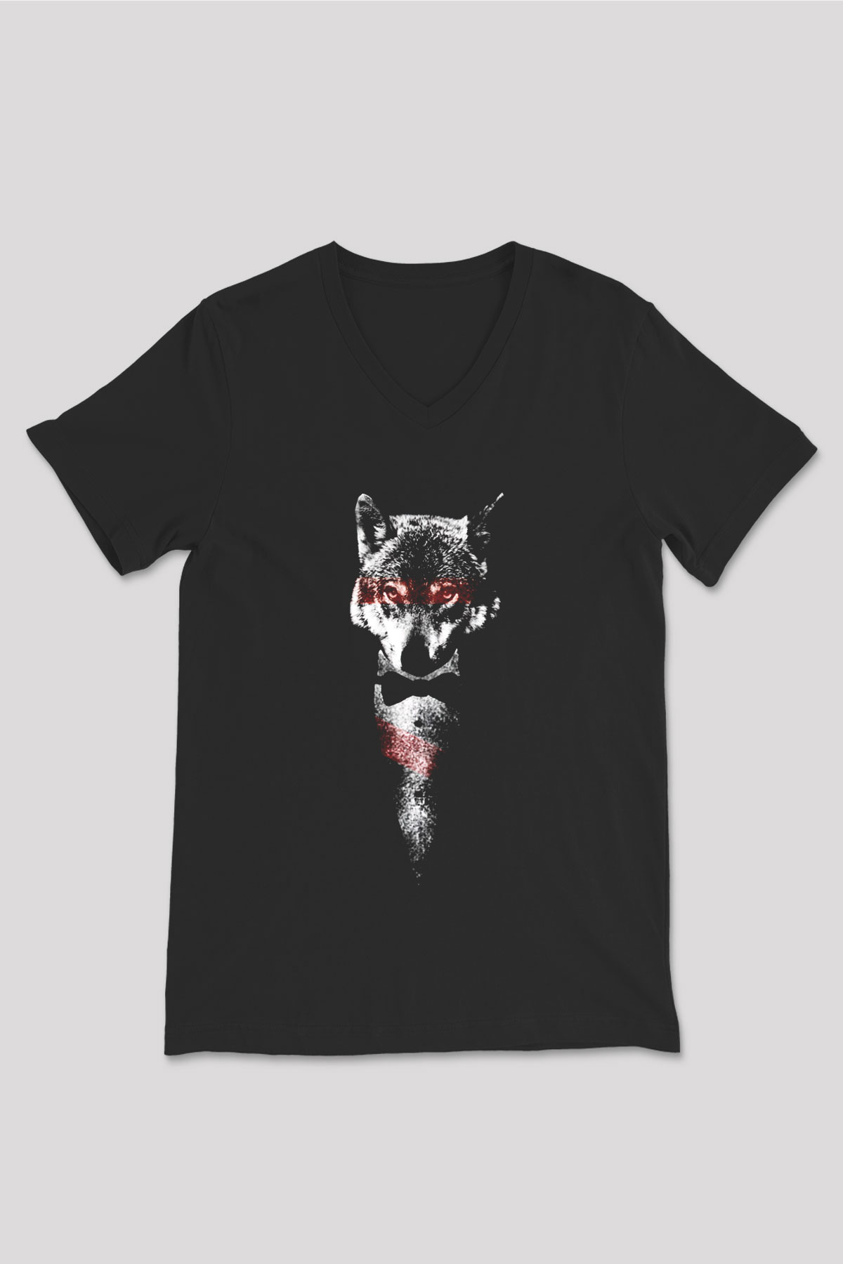 Unisex V Yaka Tişört TSR22
