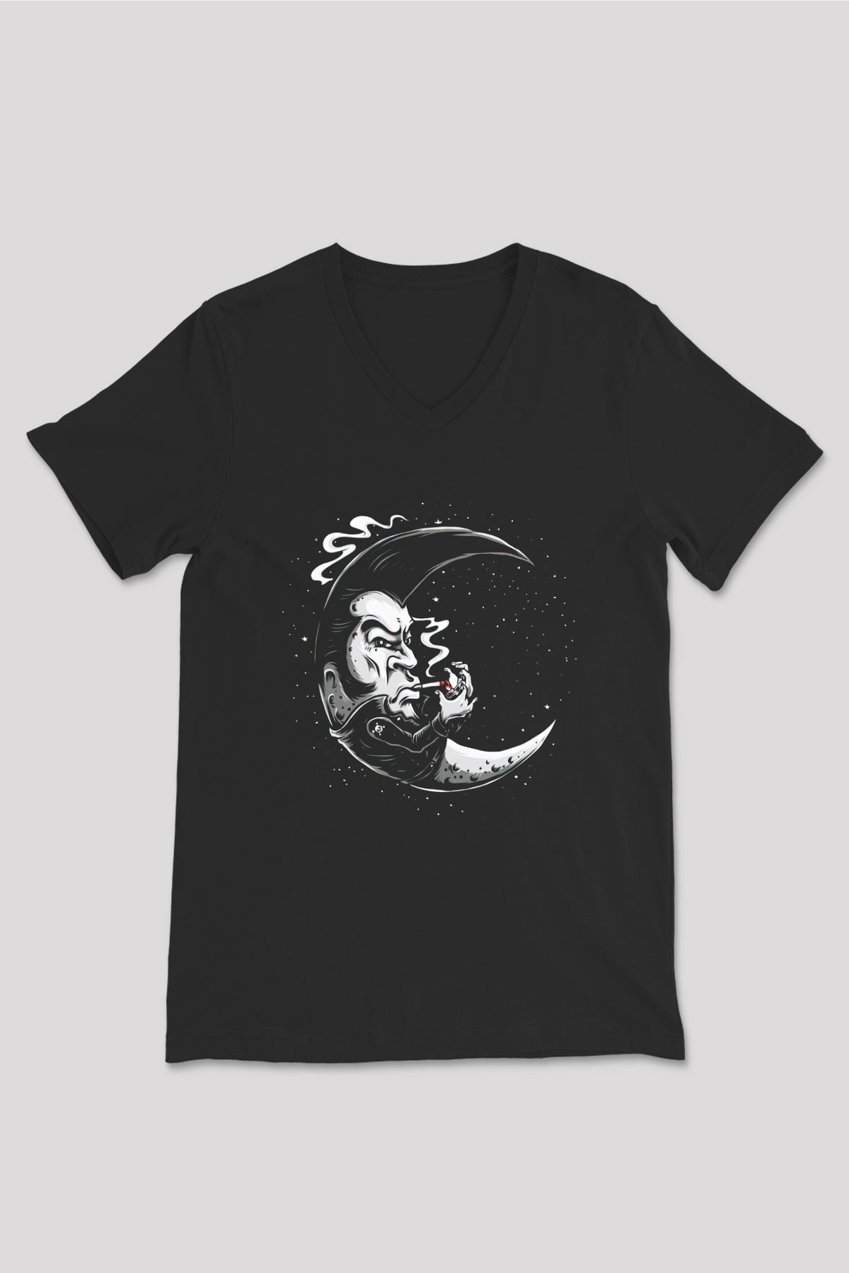 Unisex V Yaka Tişört TSR8