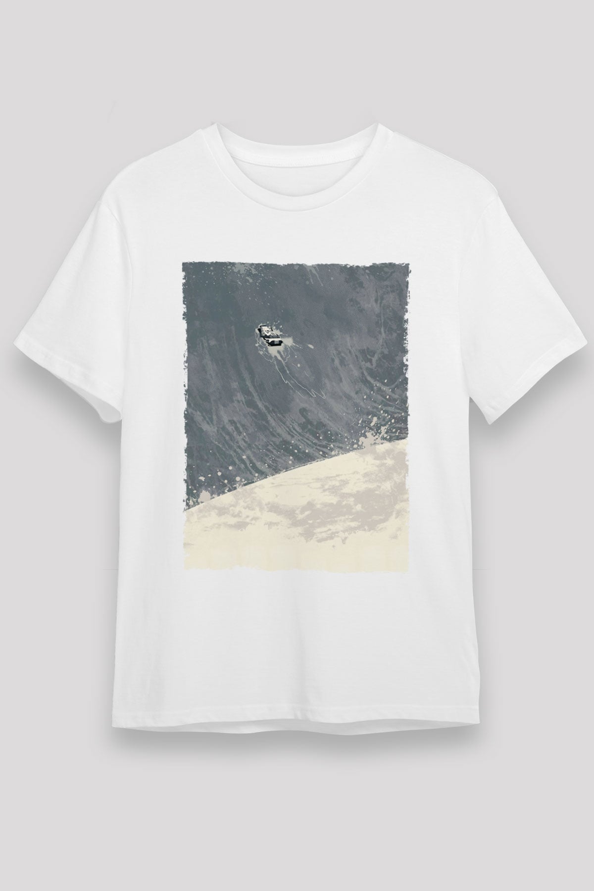 Yıldızlararası (Interstellar) Baskılı Beyaz Tshirt