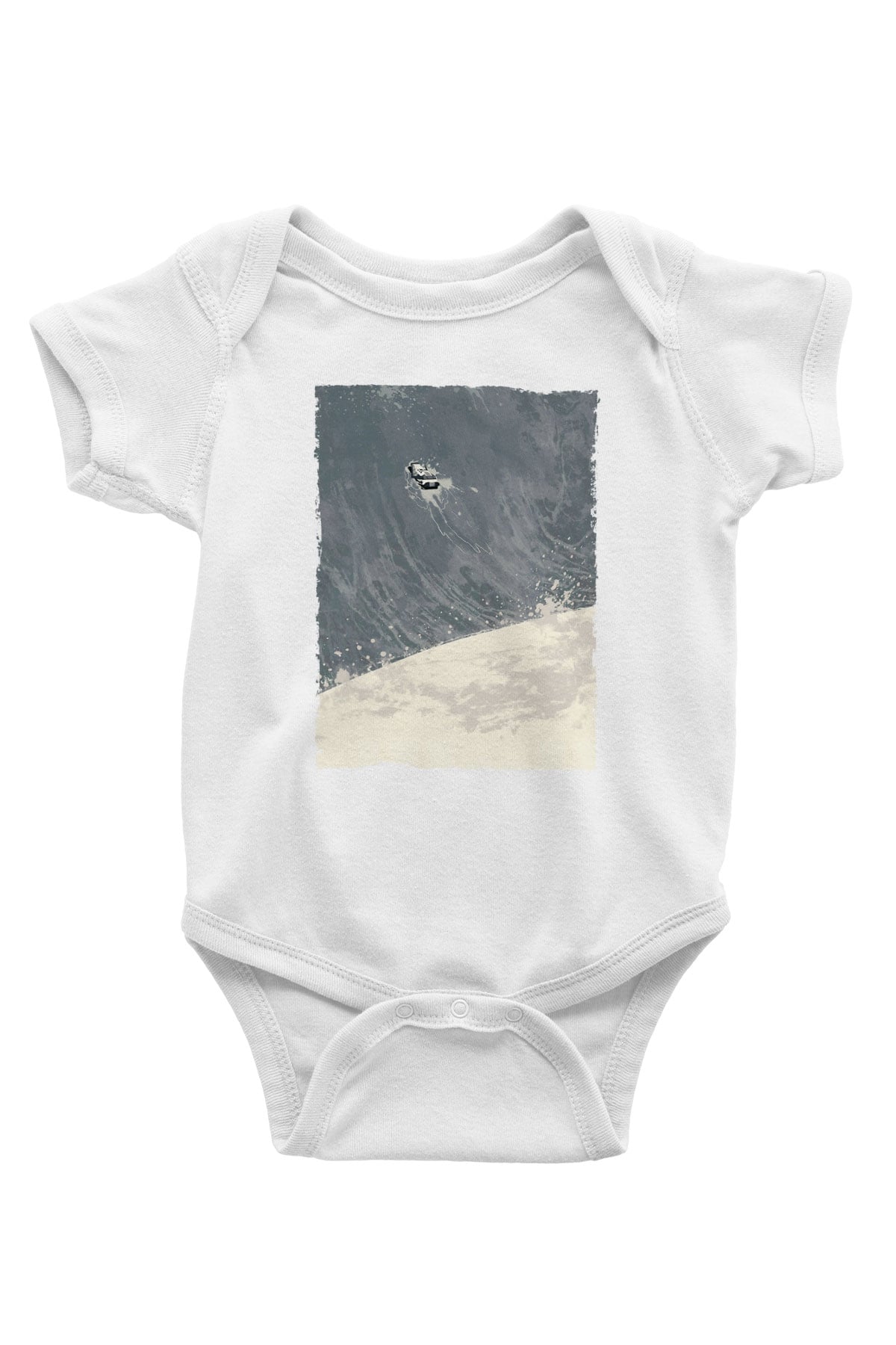 Unisex Yıldızlararası (Interstellar) Baskılı Bebek Body - Zıbın