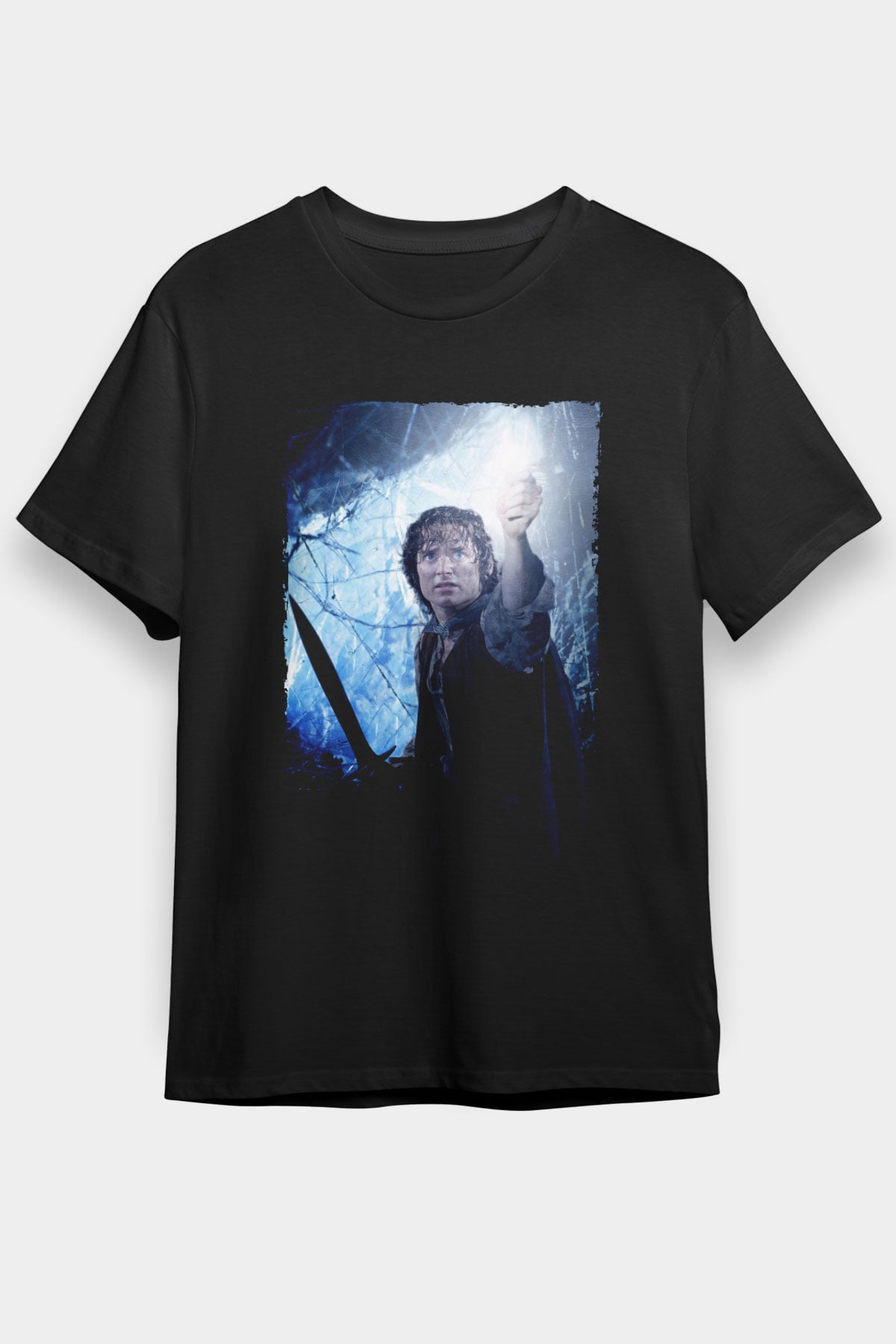 Yüzüklerin Efendisi Kralın Dönüşü (The Lord of the Rings The Return of the King) Baskılı Siyah Tshirt