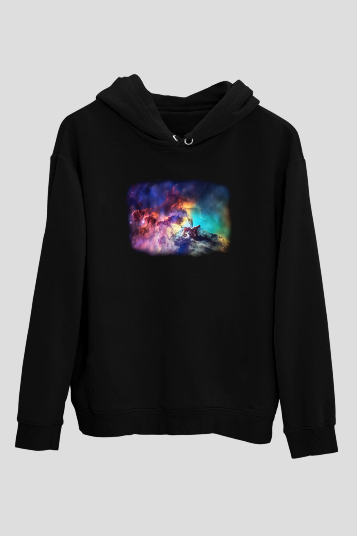 Uzay Siyah Unisex Hoodie
