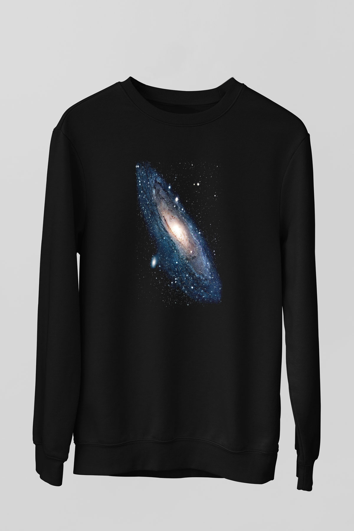 Uzay Siyah Unisex Sweatshirt