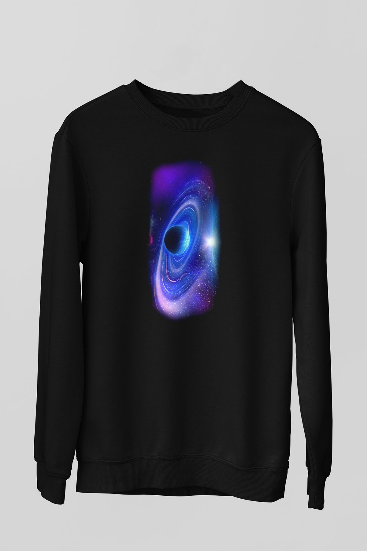 Uzay Siyah Unisex Sweatshirt