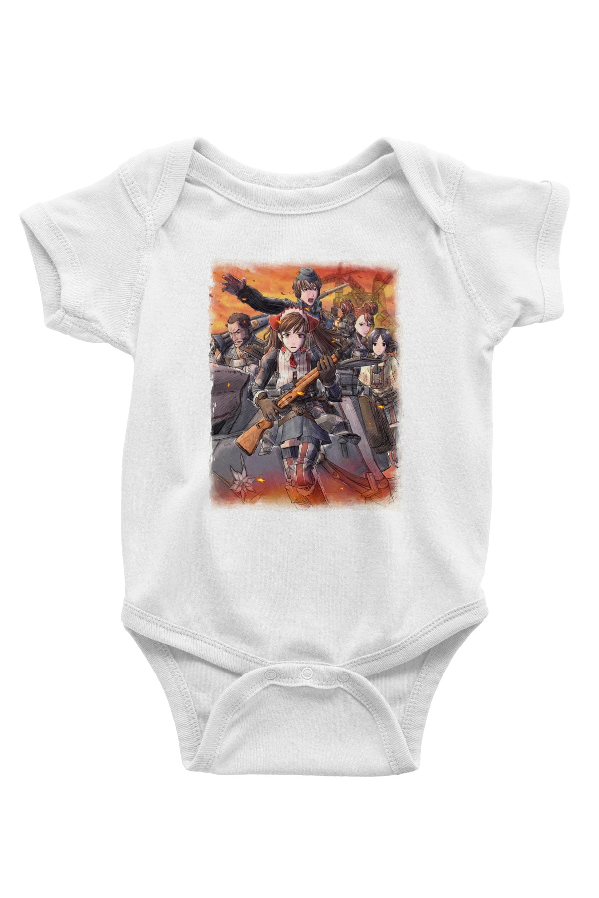 Valkyria Chronicles Beyaz Bebek Body - Zıbın