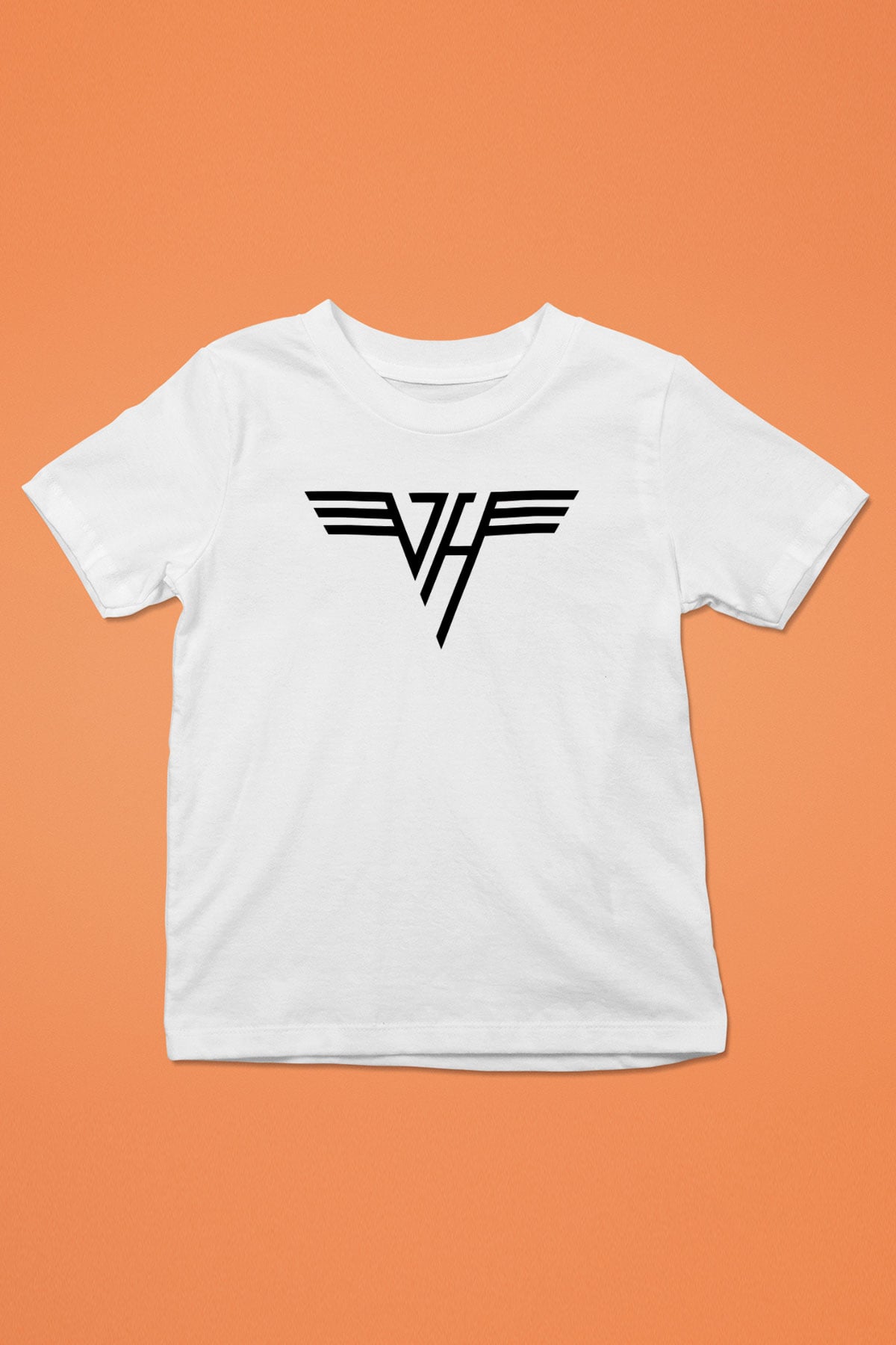 Van Halen Beyaz Unisex Çocuk Tişört
