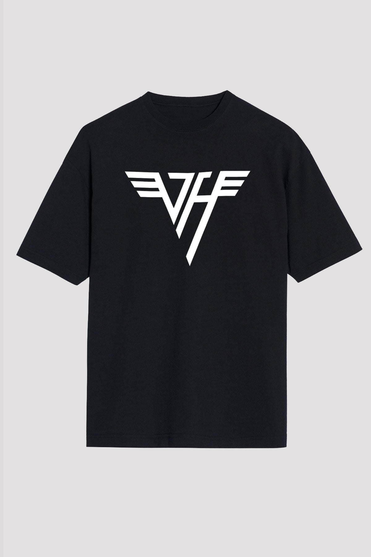 Van Halen Siyah Unisex Oversize Tişört T-Shirt