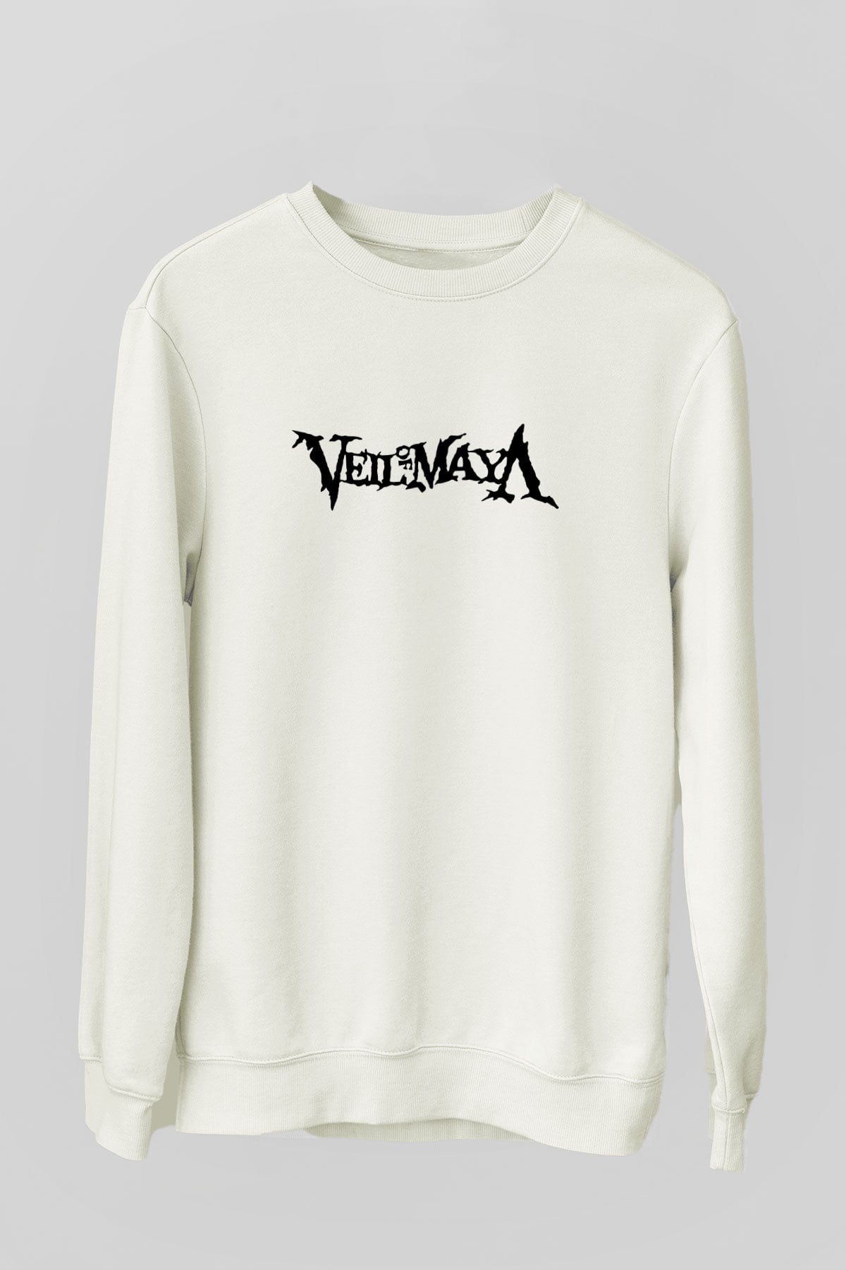 Veil of Maya Beyaz Unisex Sweatshirt