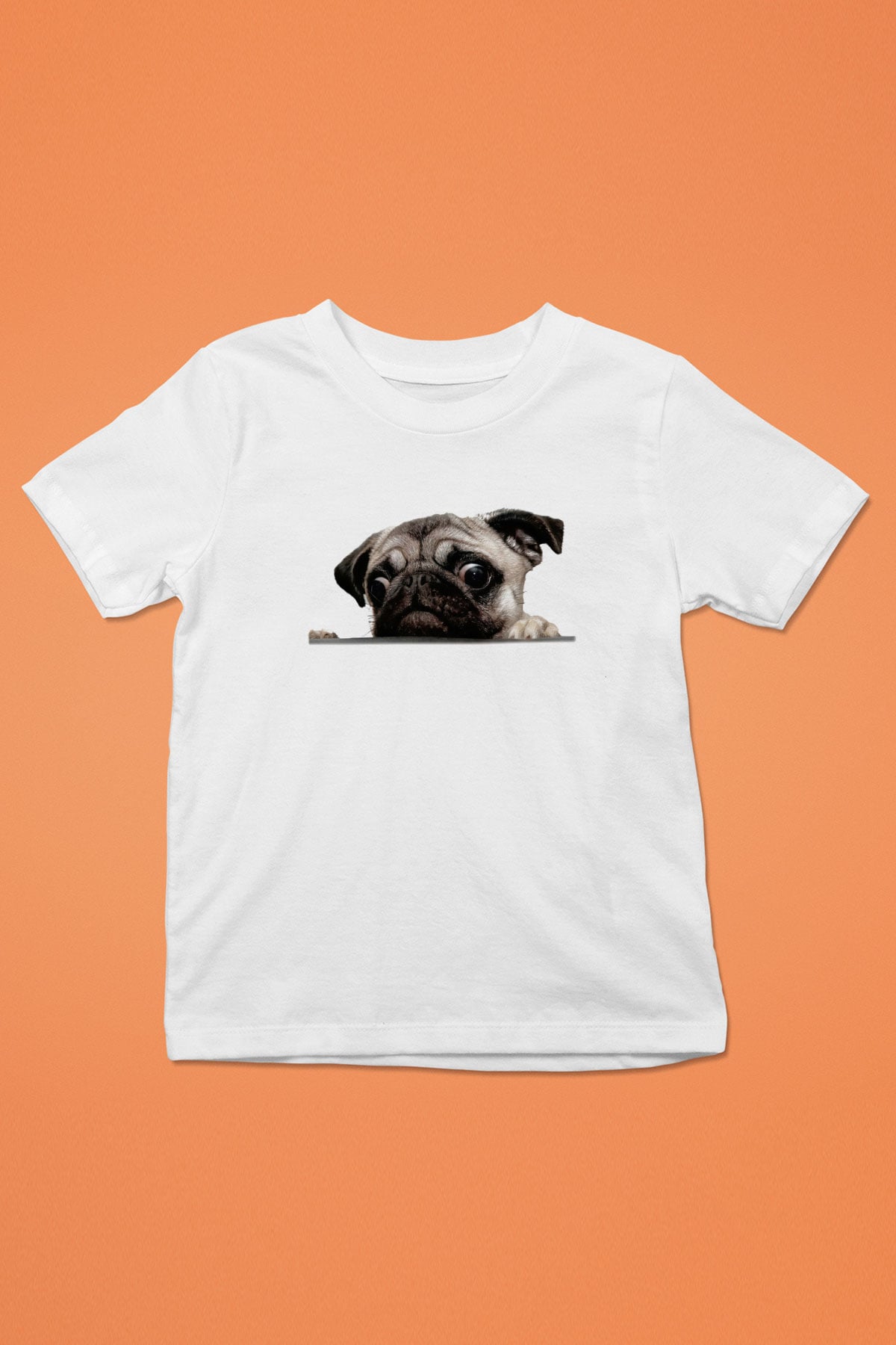 Veteriner Baskılı Beyaz Unisex Çocuk Tişört