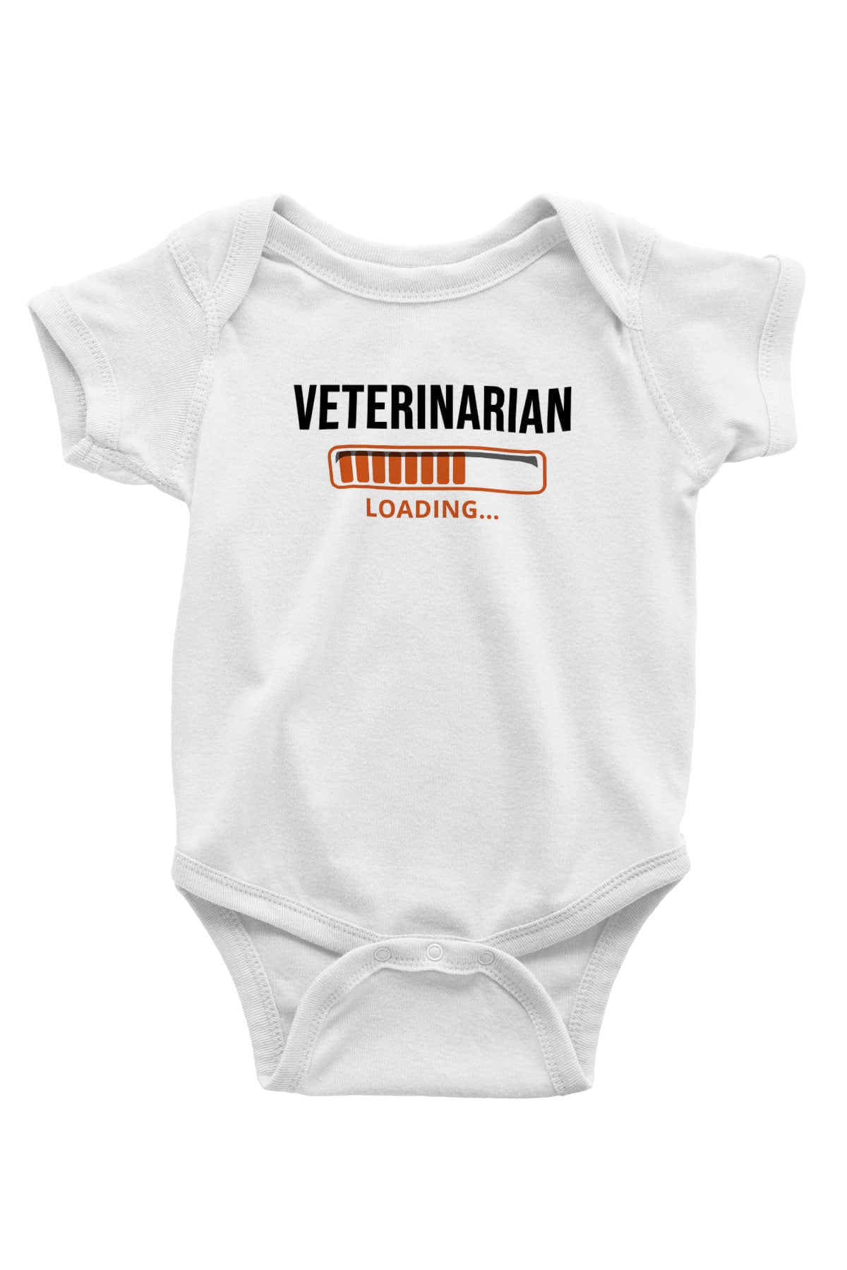 Veteriner Beyaz Bebek Body - Zıbın