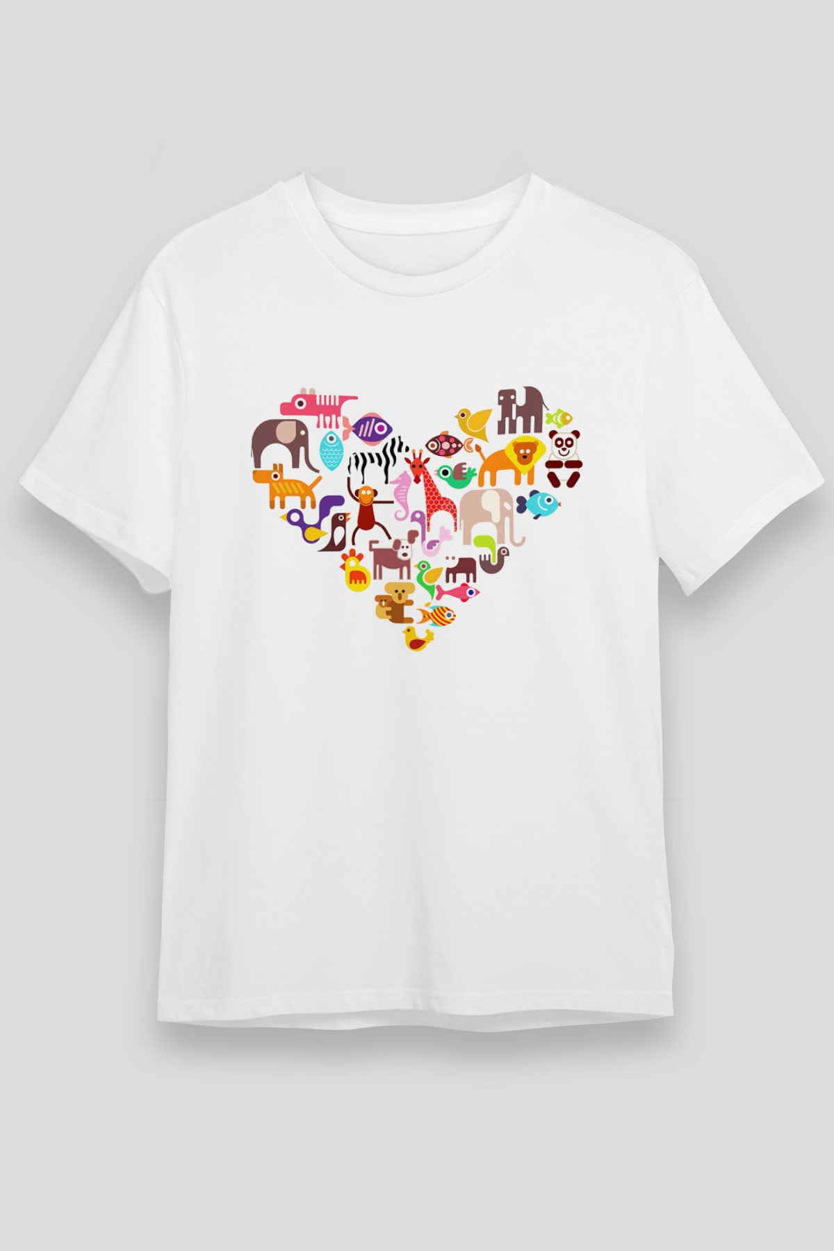 Veteriner Beyaz Unisex Tişört T-Shirt - TişörtFabrikası