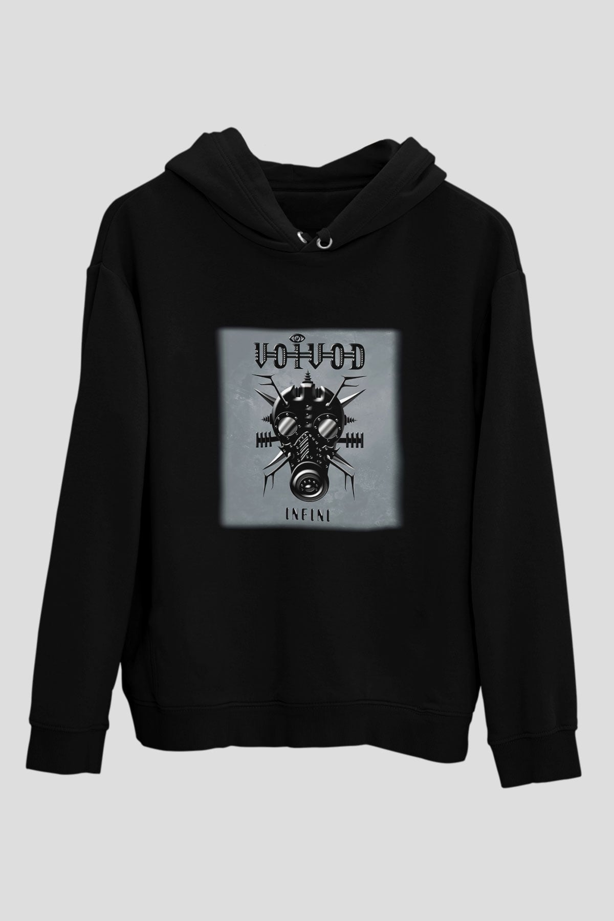 Voivod Siyah Unisex Hoodie