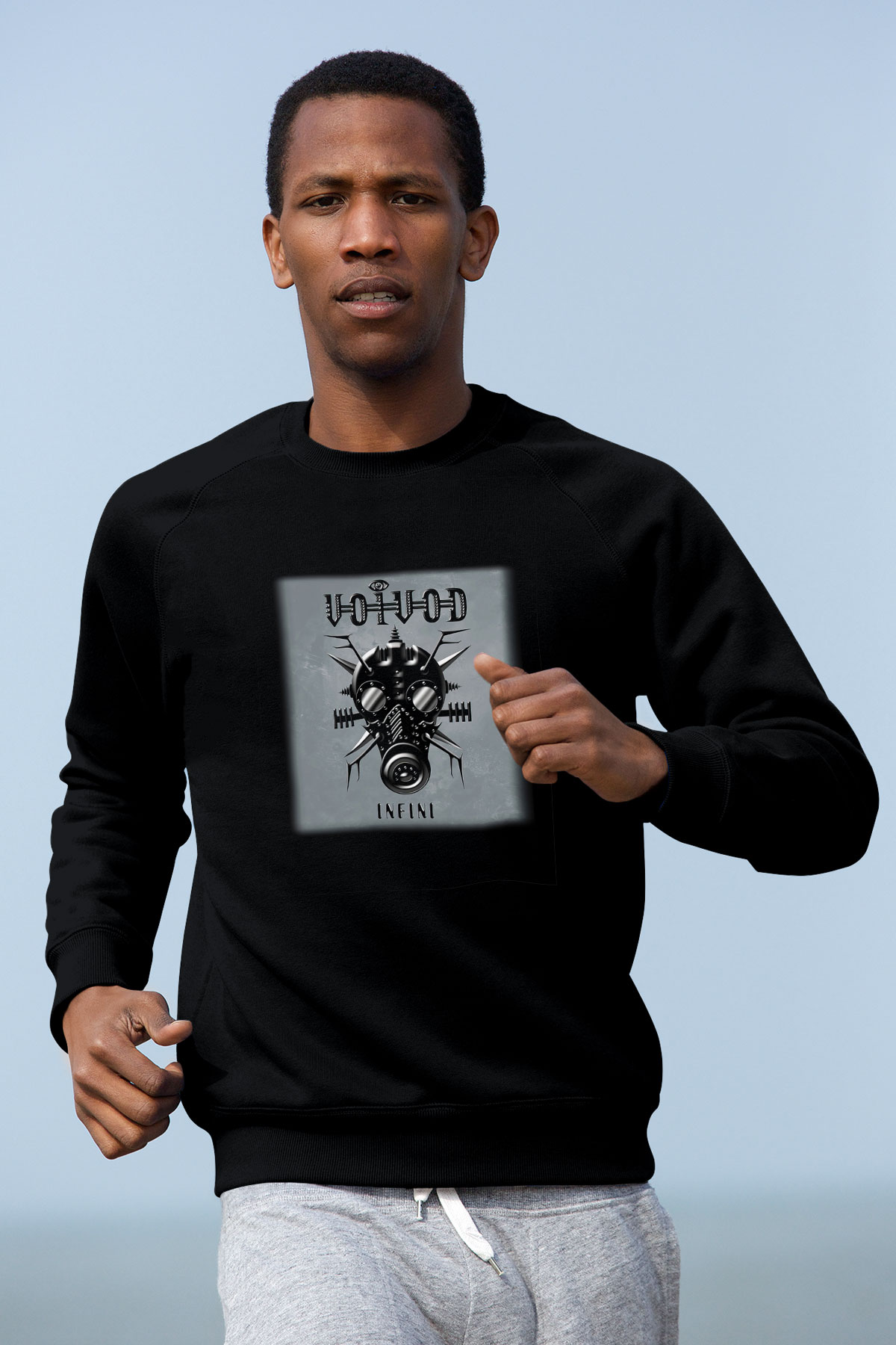 Voivod Siyah Unisex Sweatshirt