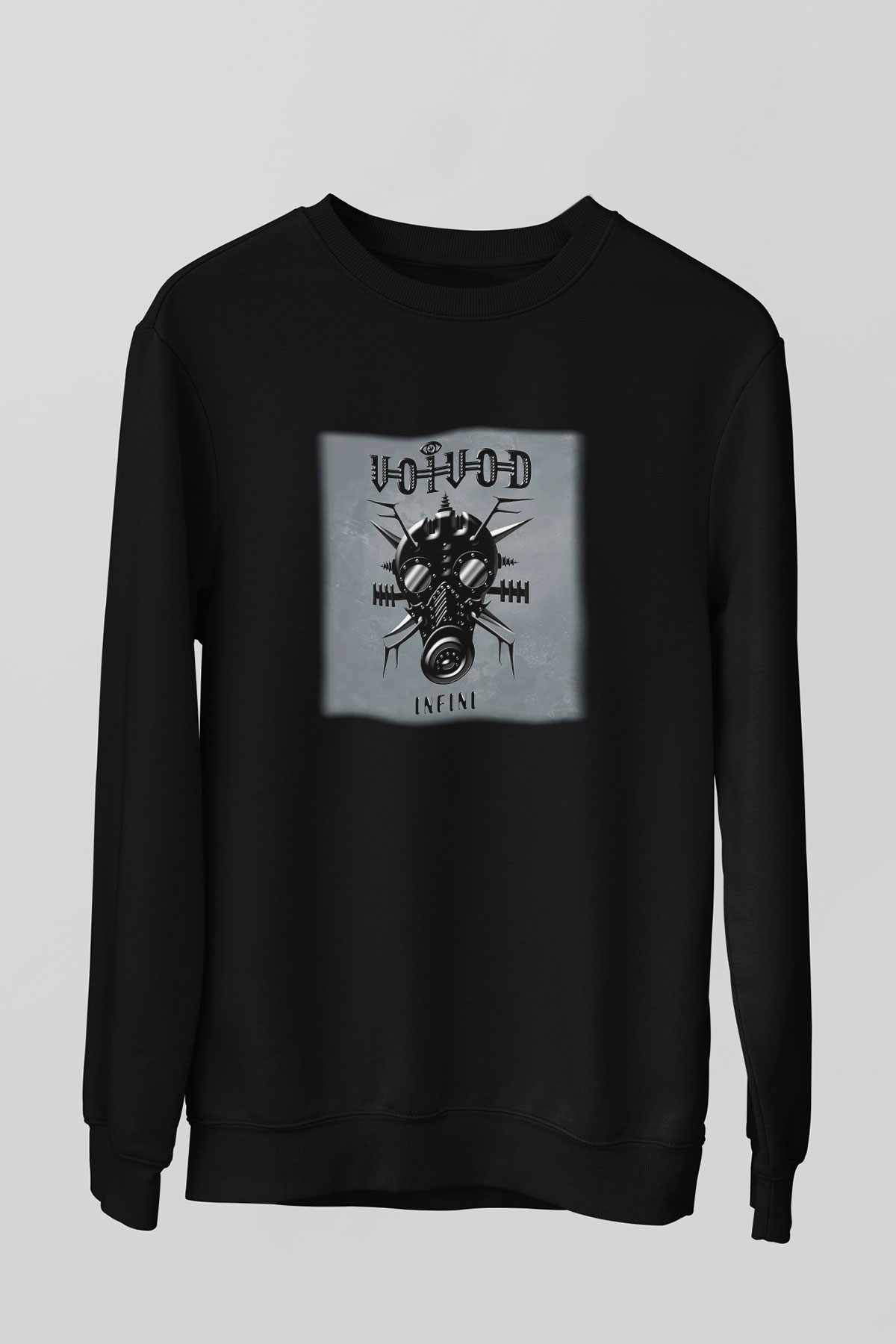 Voivod Siyah Unisex Sweatshirt