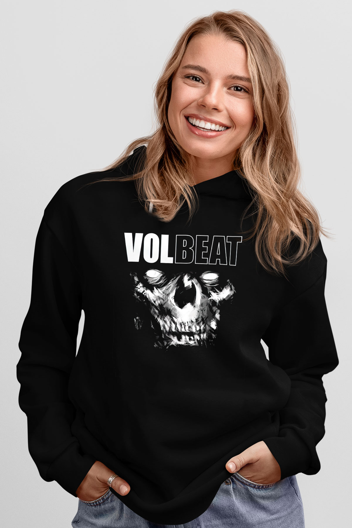 Volbeat Siyah Unisex Hoodie