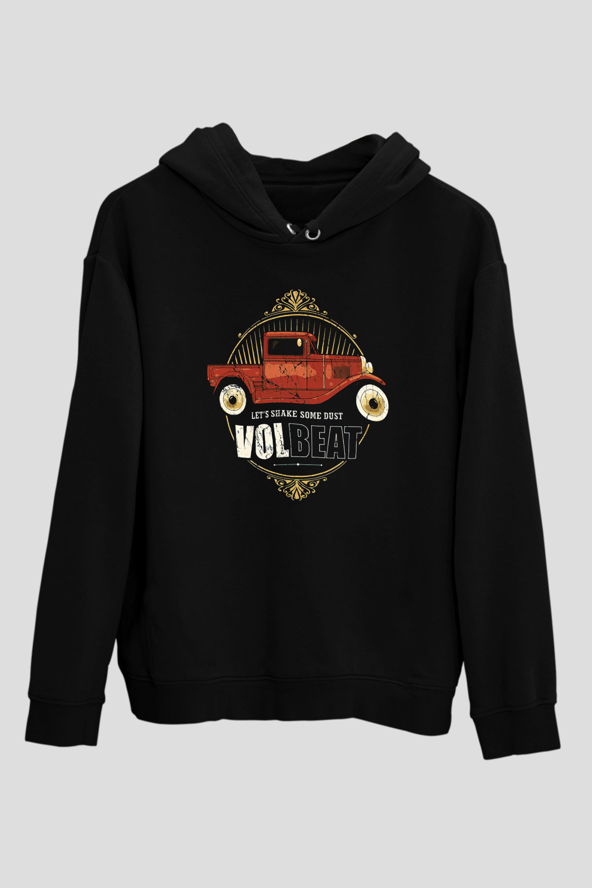 Volbeat Siyah Unisex Hoodie