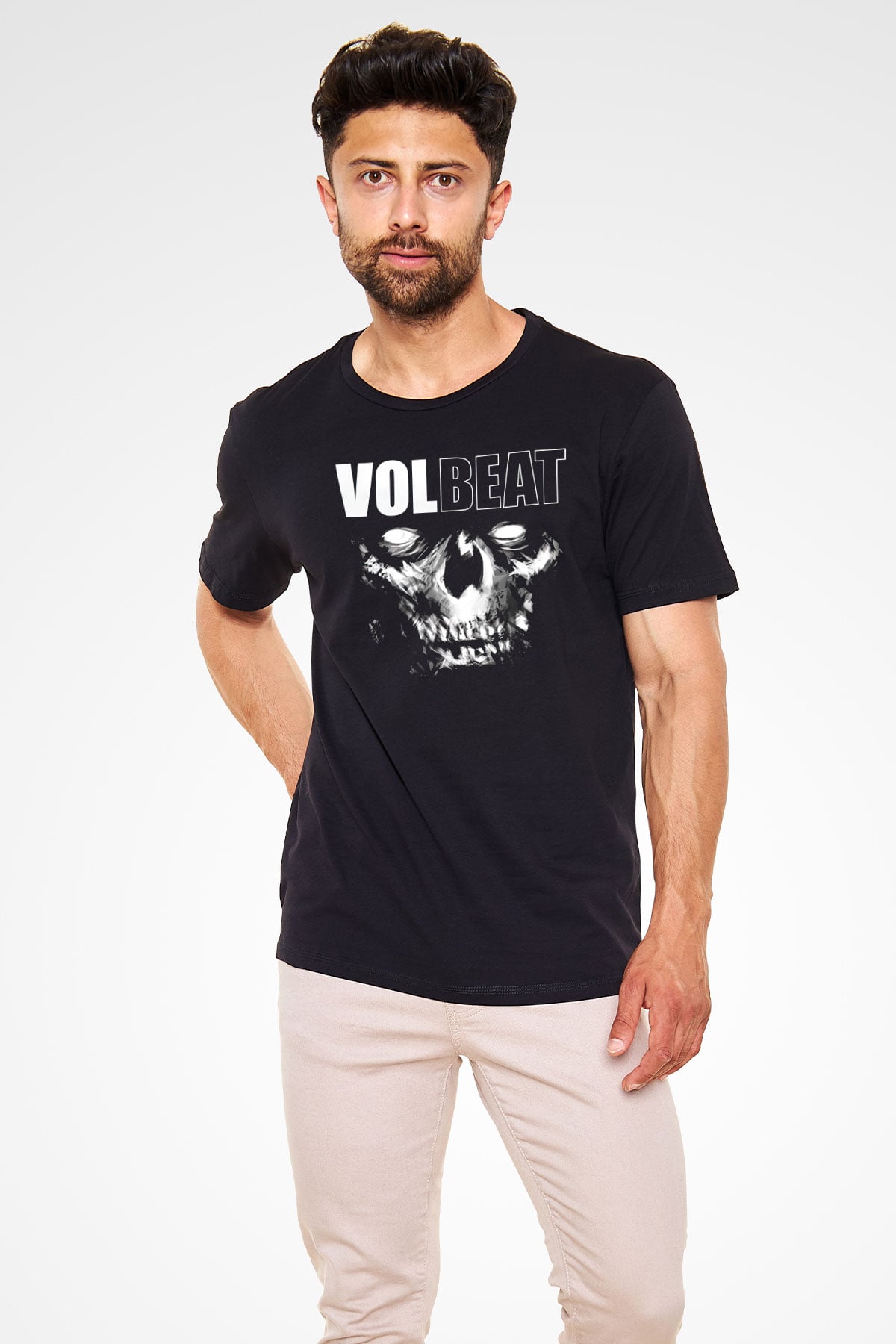 Volbeat Siyah Unisex Tişört T-Shirt - TişörtFabrikası