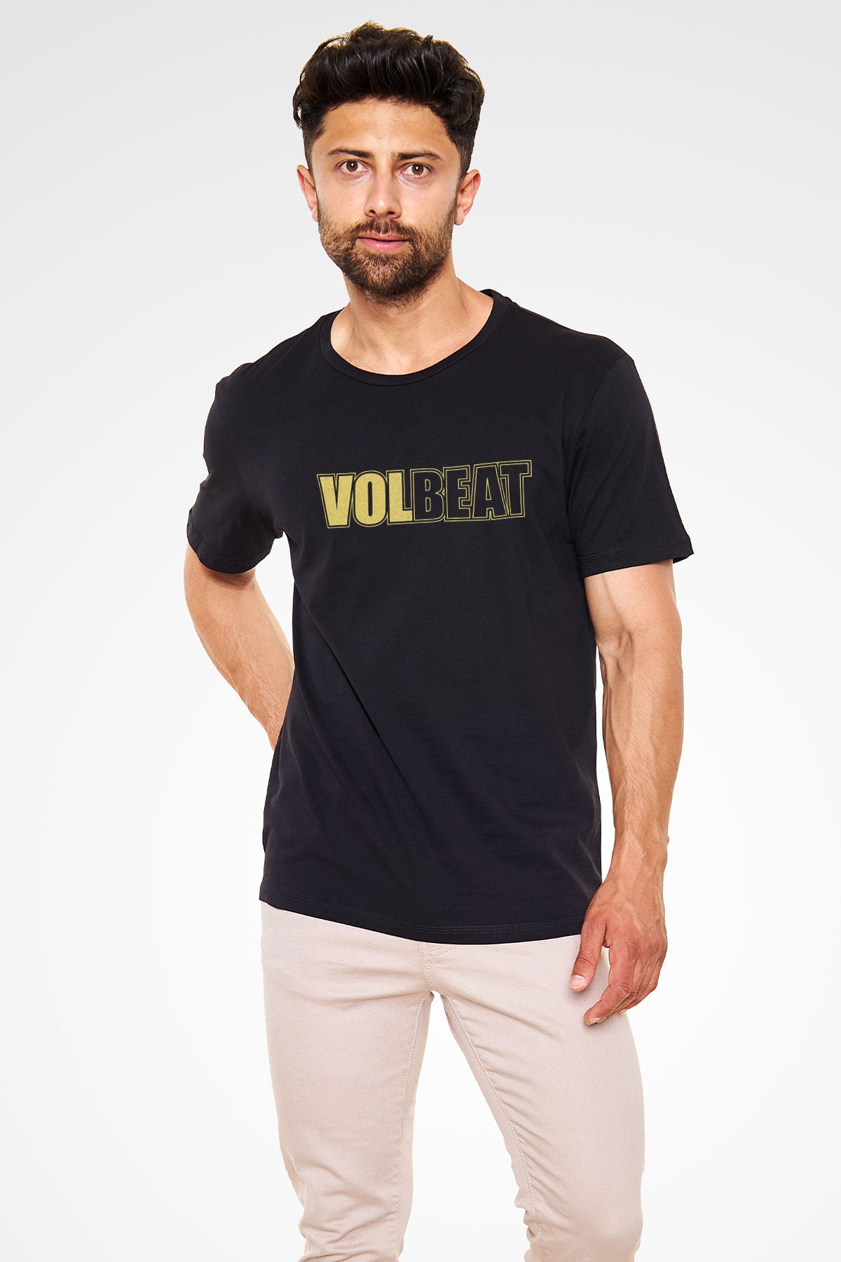 Volbeat Siyah Unisex Tişört T-Shirt - TişörtFabrikası
