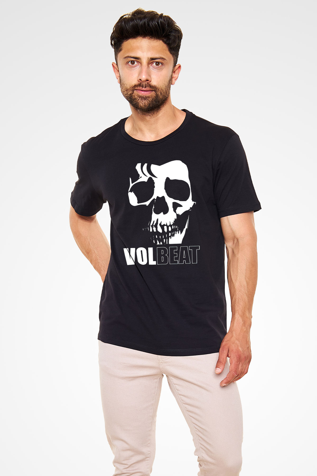 Volbeat Siyah Unisex Tişört T-Shirt - TişörtFabrikası