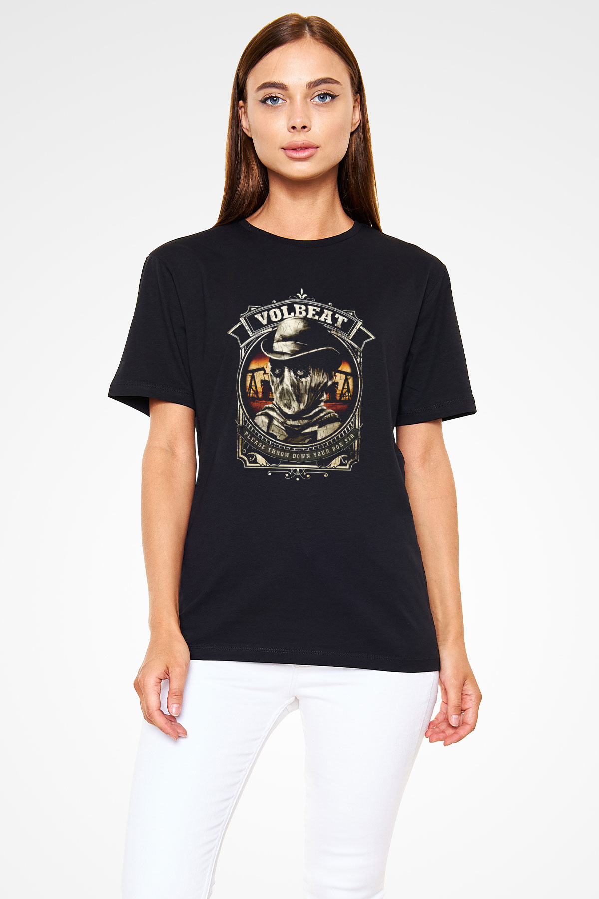 Volbeat Siyah Unisex Tişört T-Shirt - TişörtFabrikası